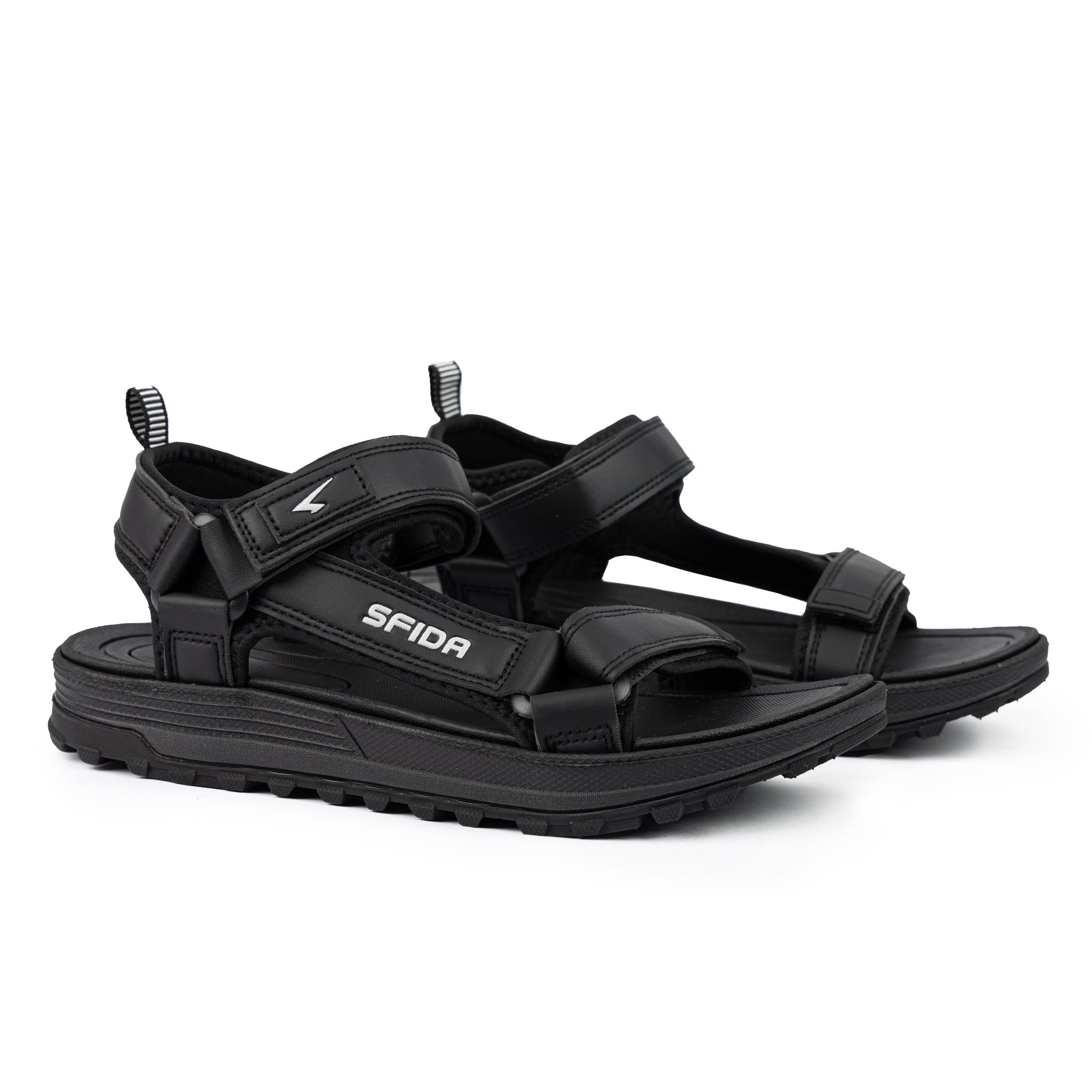 ORIGIN Mens Outdoor Adjustable Sandal - Black Grey