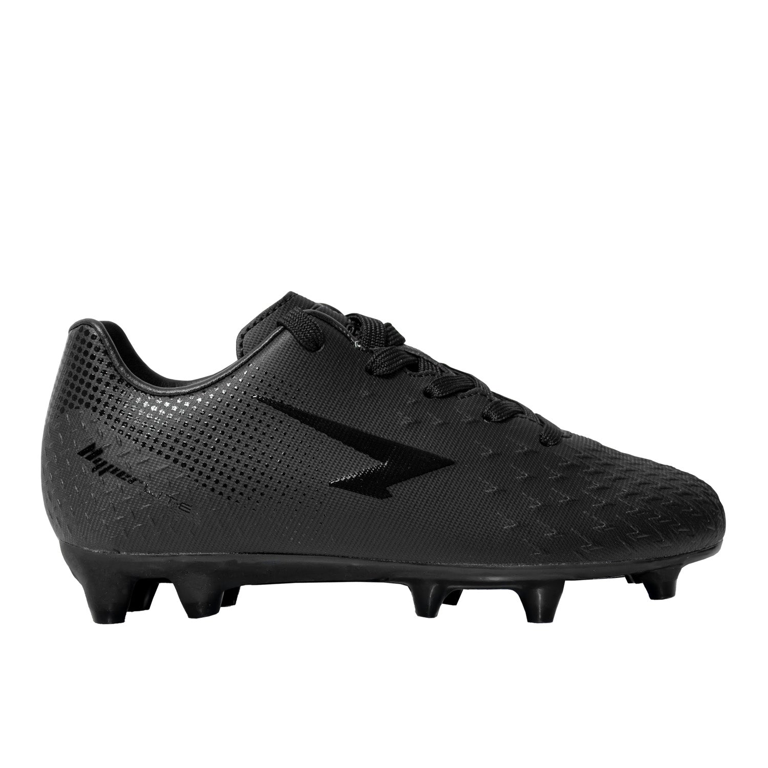 Pace Senior Football Boots - Black/Black