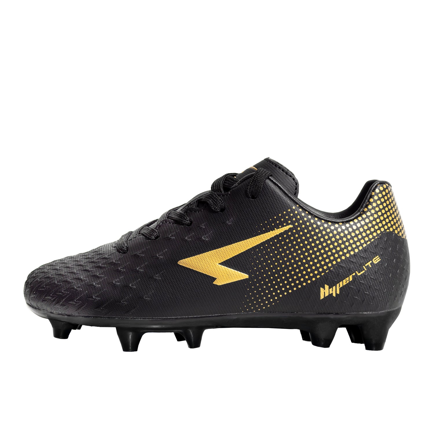 Pace Junior Football Boots - Black/Gold