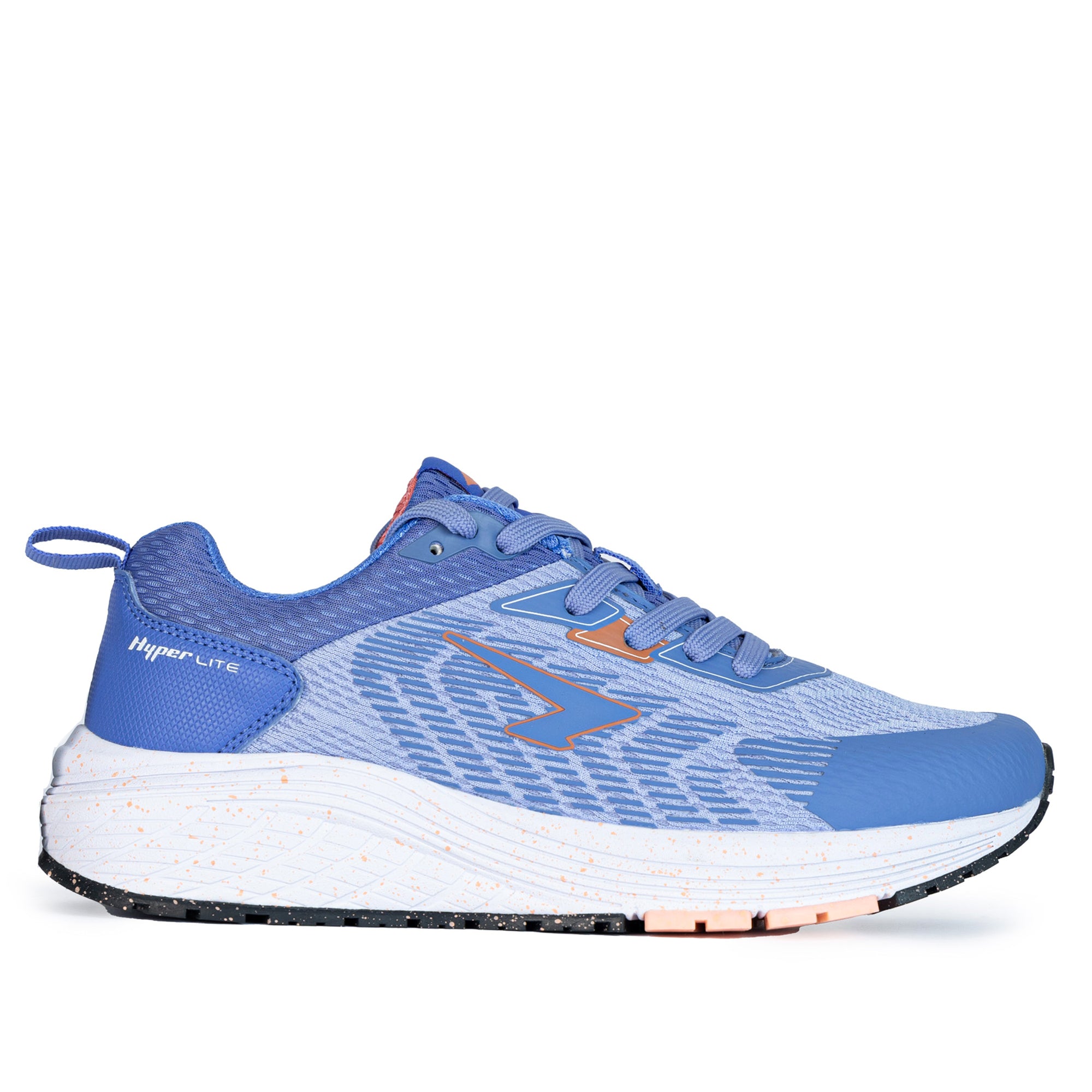 Prota Ladies Lace Up Runner - Blue/Coral