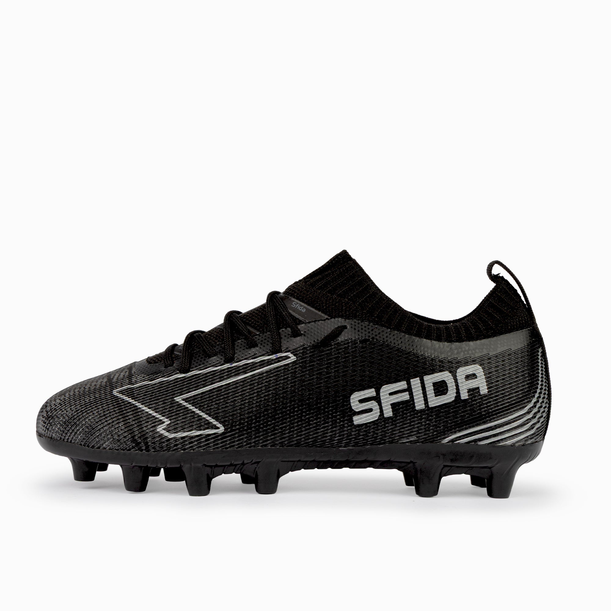 Pulse Junior Sock Football Boots - Black