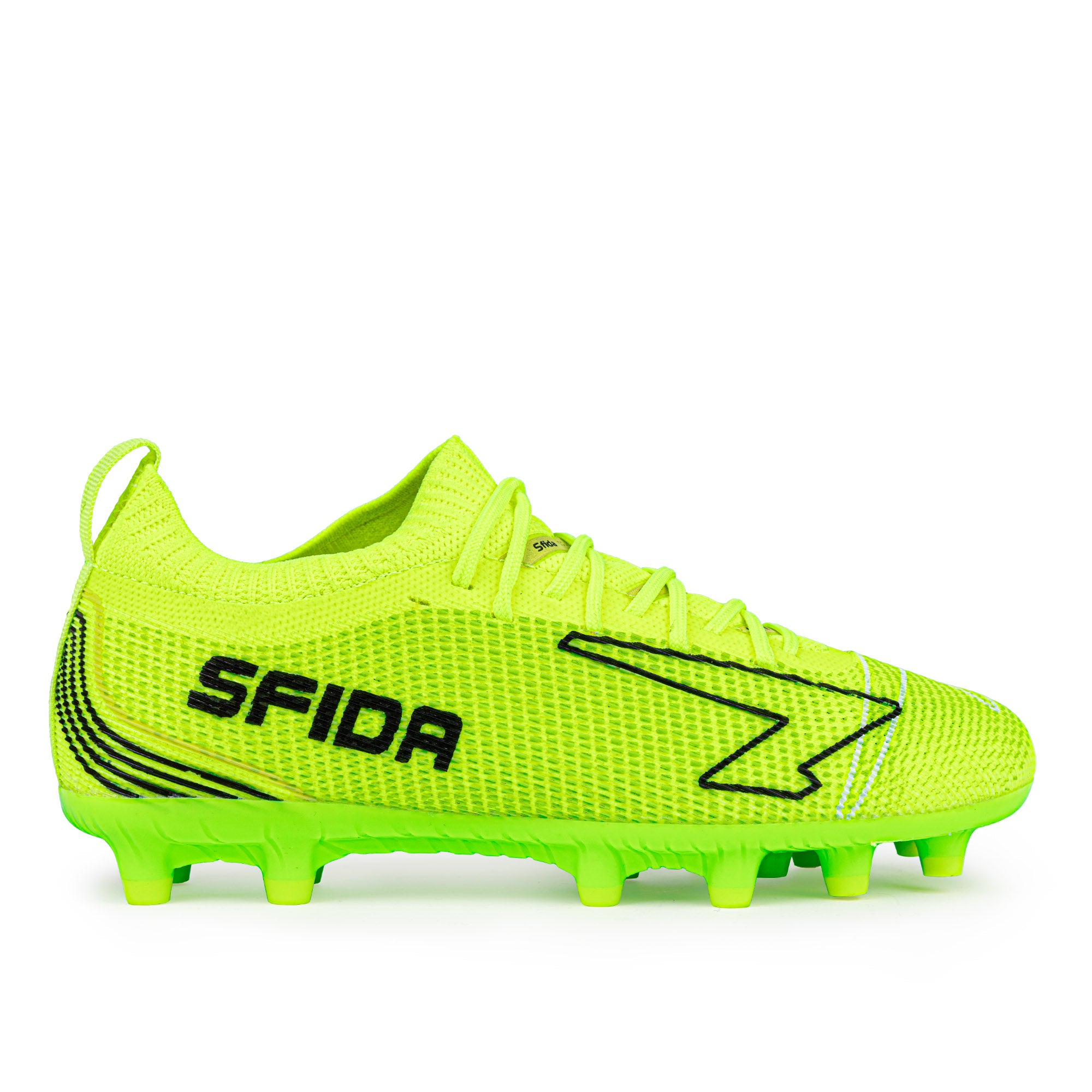 Pulse Junior Sock Football Boots - Citrus