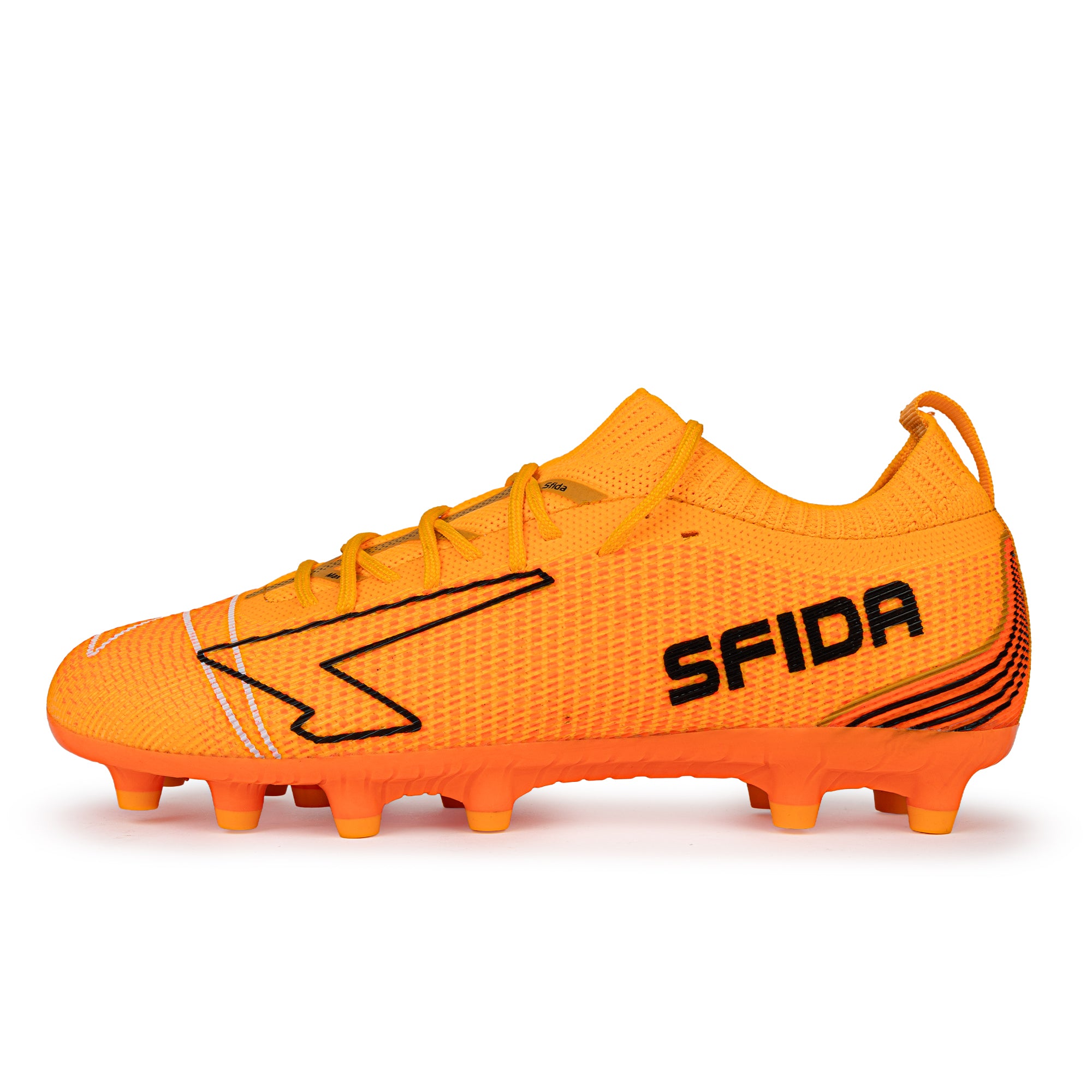 Pulse Senior Sock Football Boots - Orange