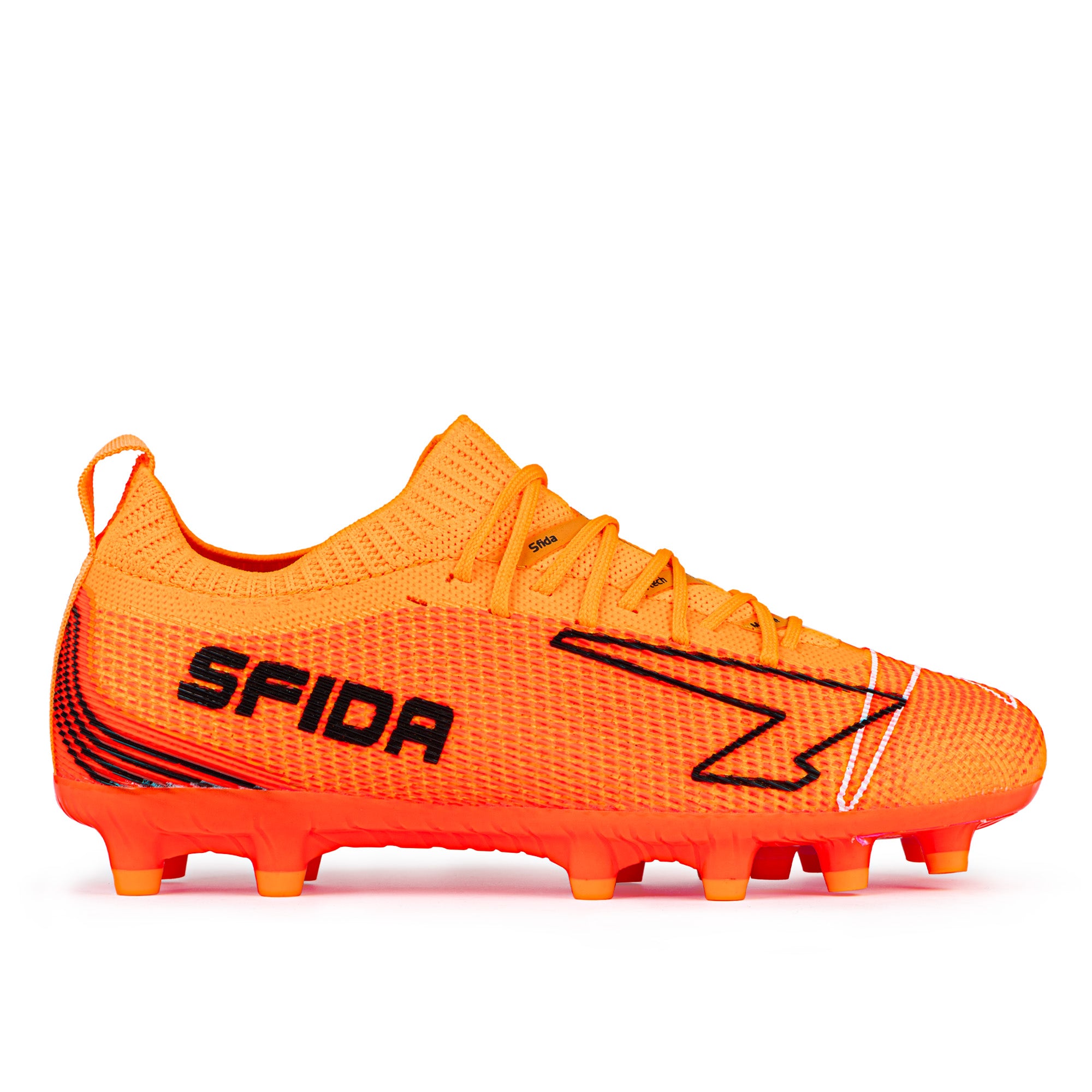 Pulse Senior Sock Football Boots - Orange