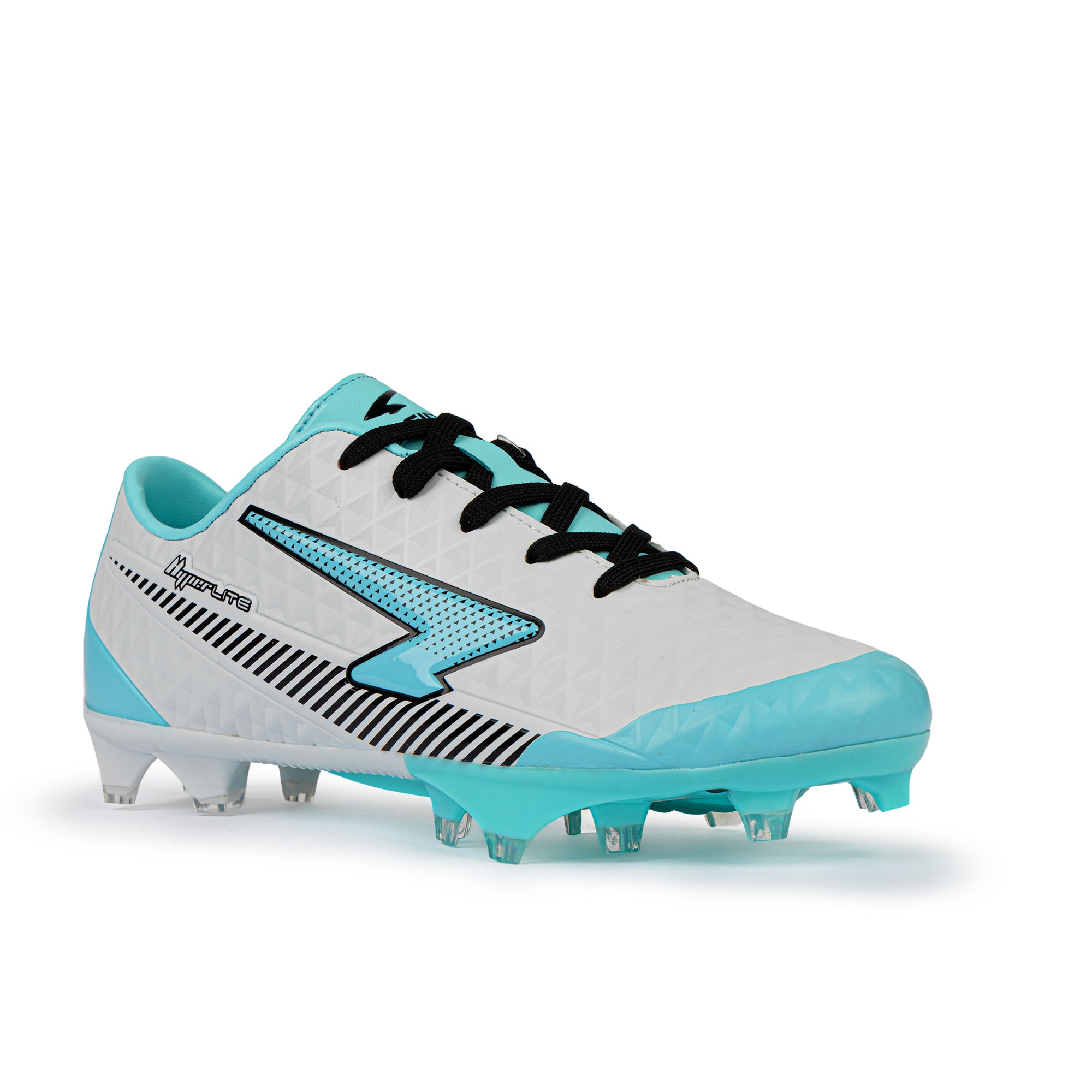 Rizz Junior Football Boots - White/Light Blue