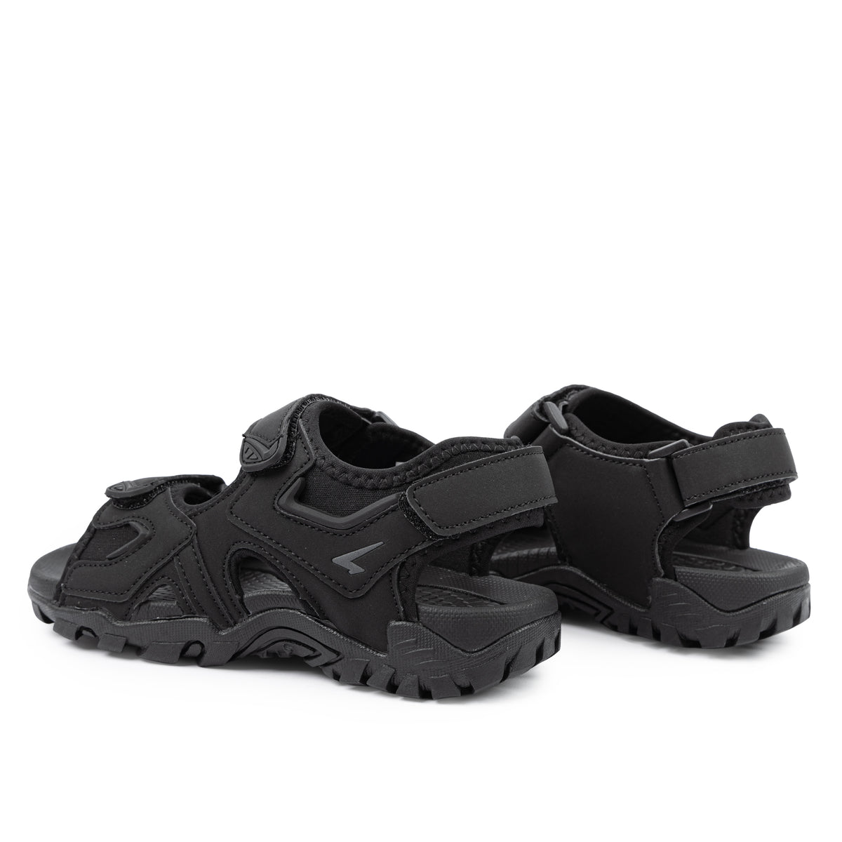 Rock Men's Adjustable Sandals - Black/Black