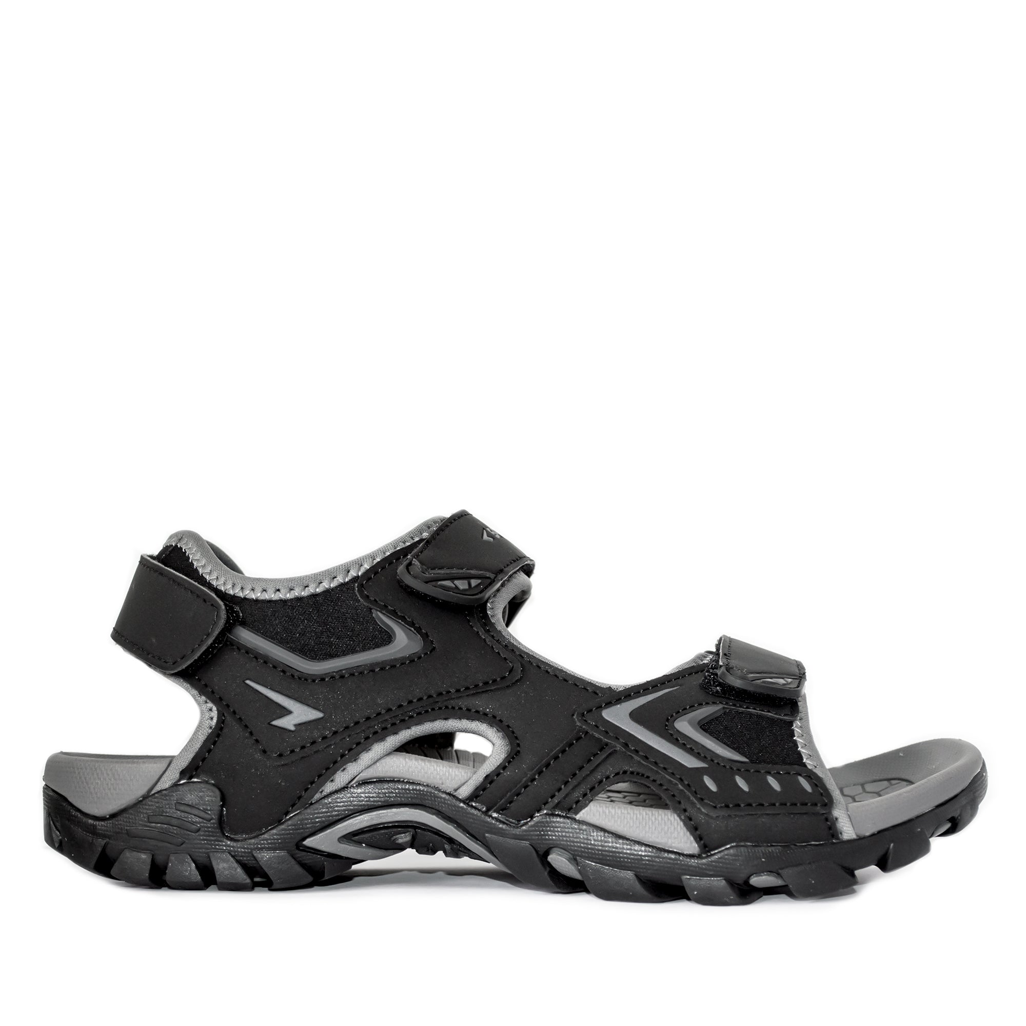 Rock Mens Outdoor Adjustable Sandal Black/Dark