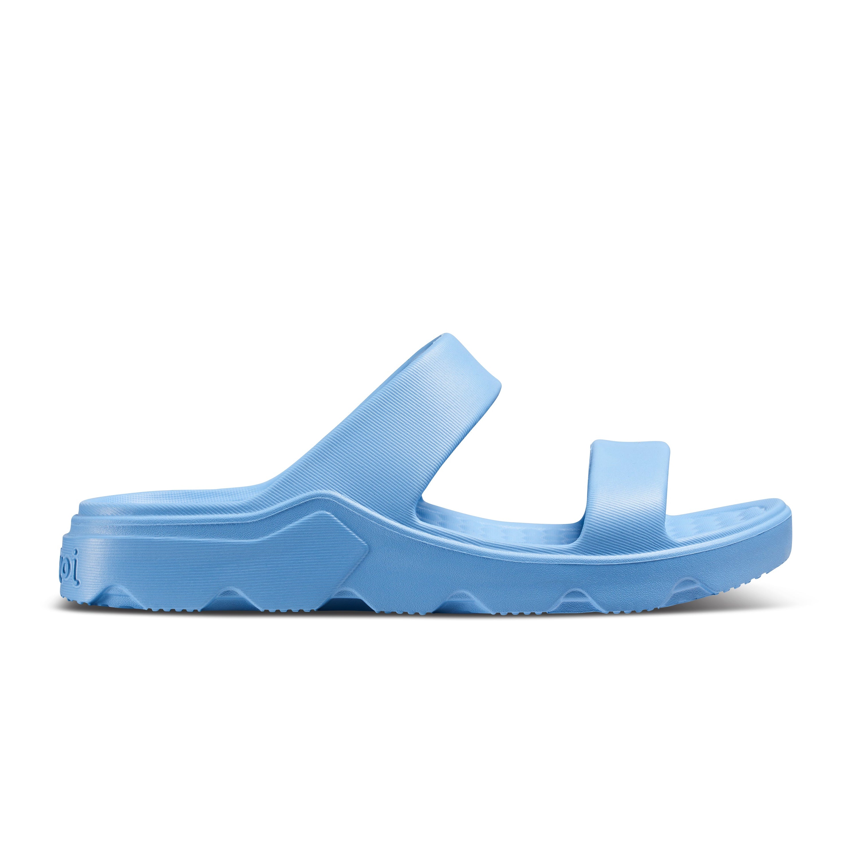 Riviera Sandal - Solid Blue Lake