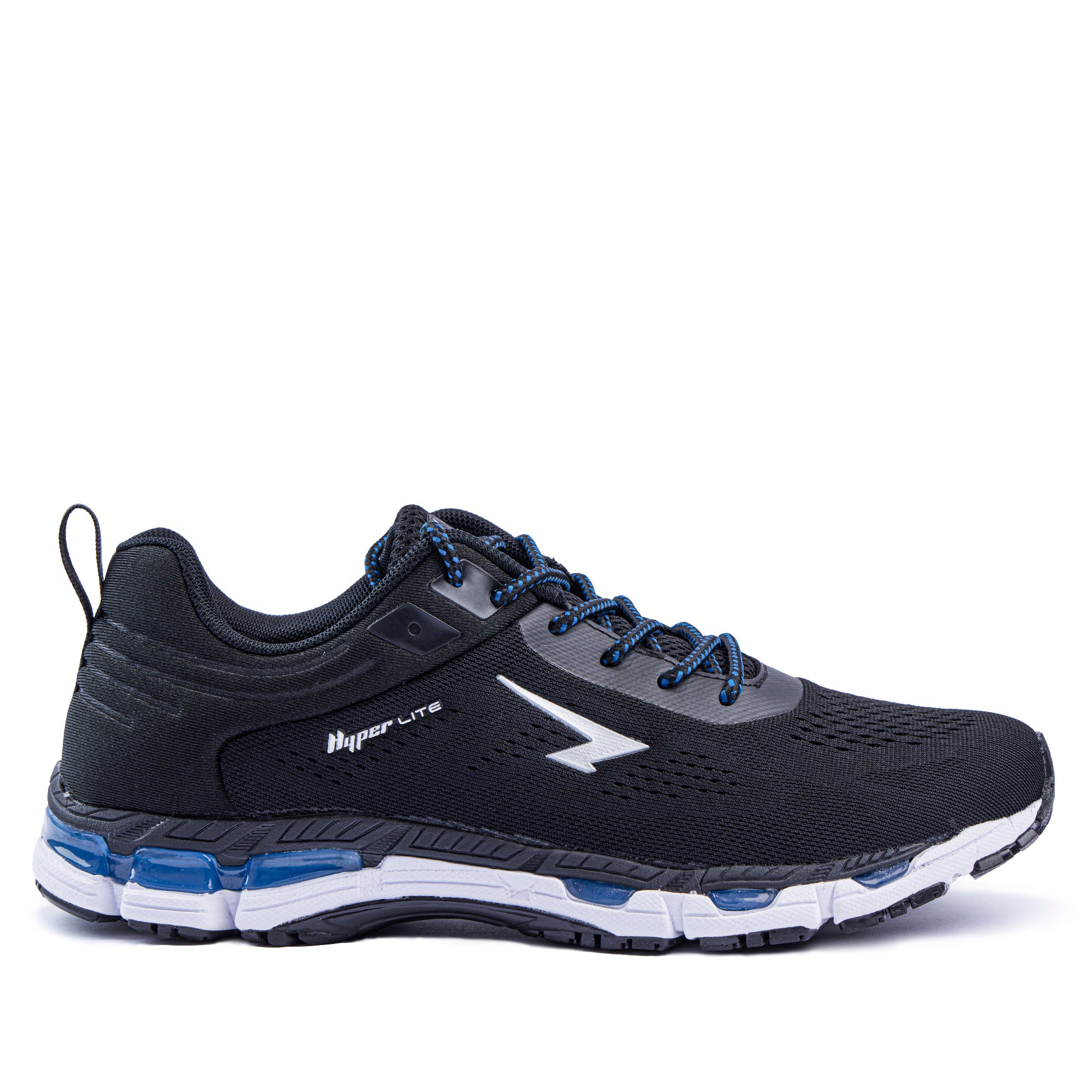 Staunch 2 Mens Lace Up Runner - Black/Royal