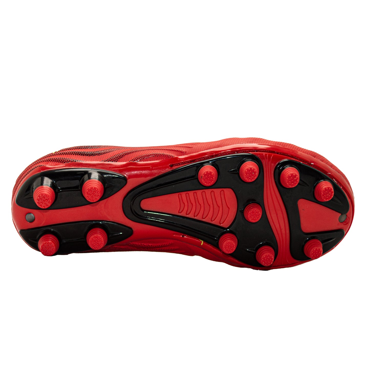 Swell Senior Football Boots - Red/Black/Yellow