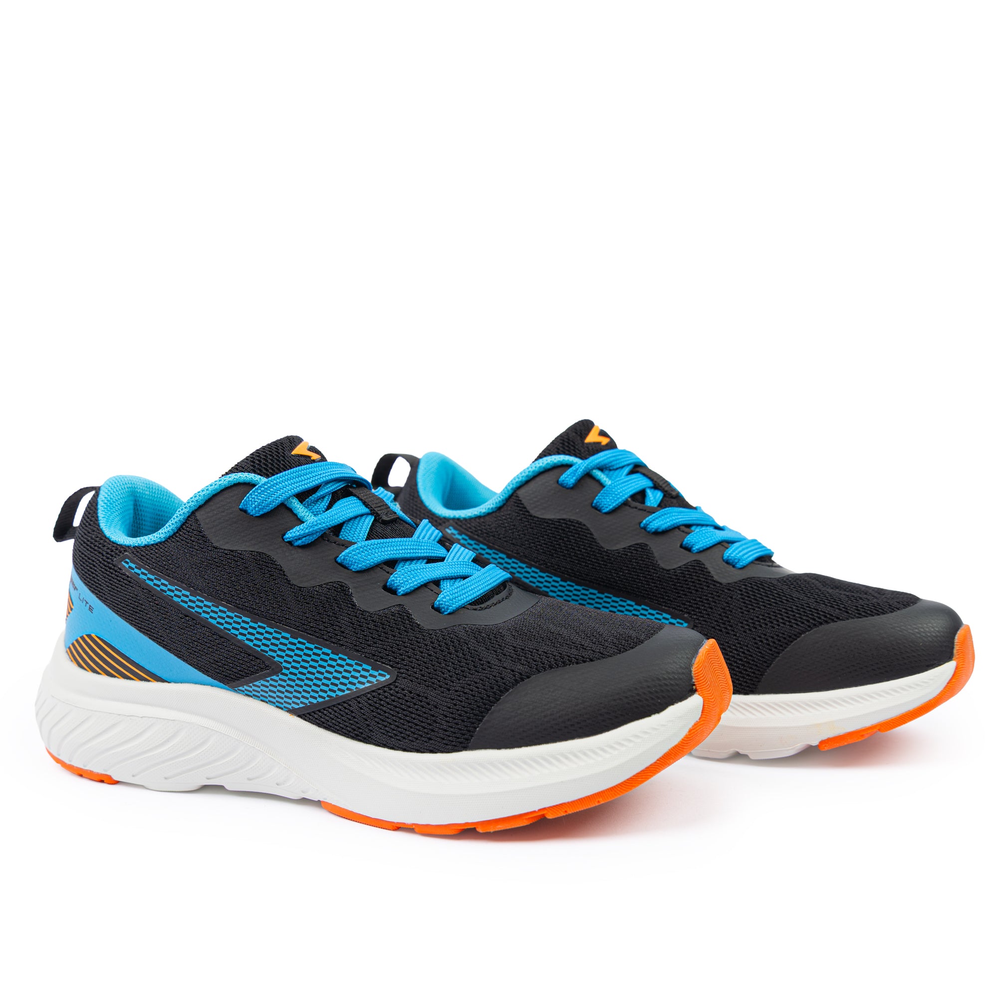 Switch Boys Lace Up Runner - Blue/Black