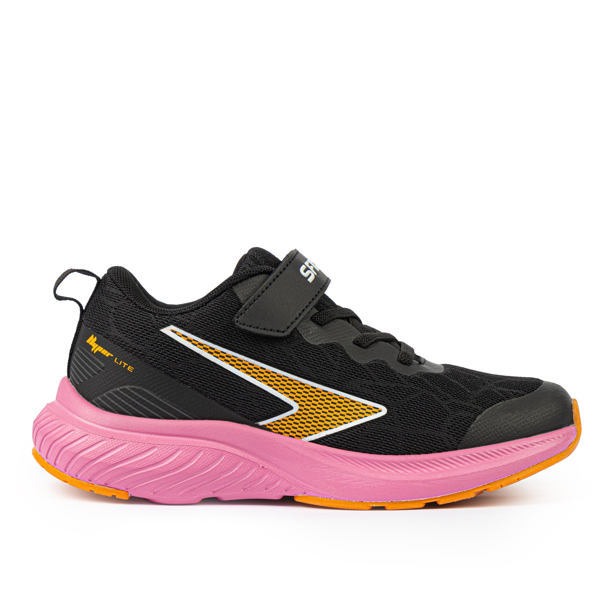 Switch Girls Runner - Black/Pink V Strap