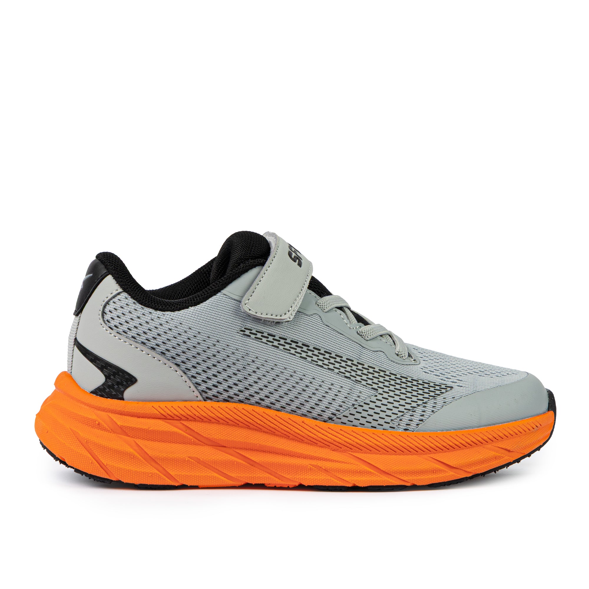 Tempo Boys Runner - Grey/Orange V Strap