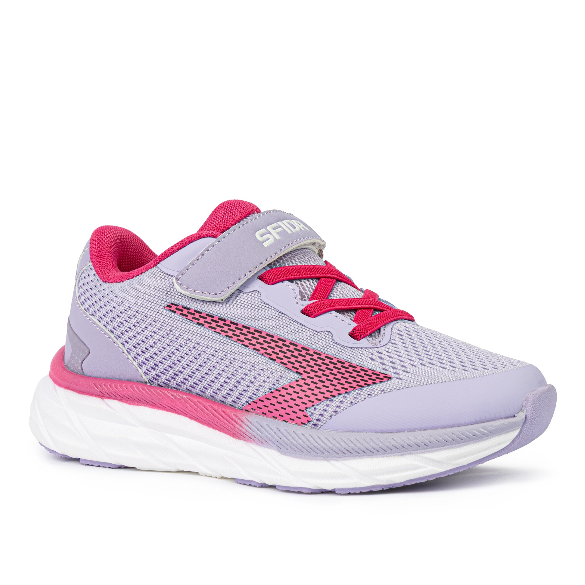 Tempo Girls Runner - Lilac/Fuchsia V Strap