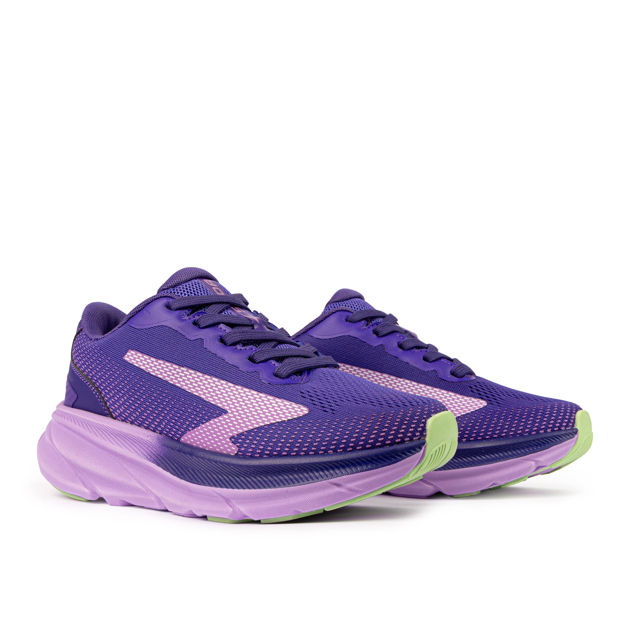Tempo Girls Lace Up Runner - Purple