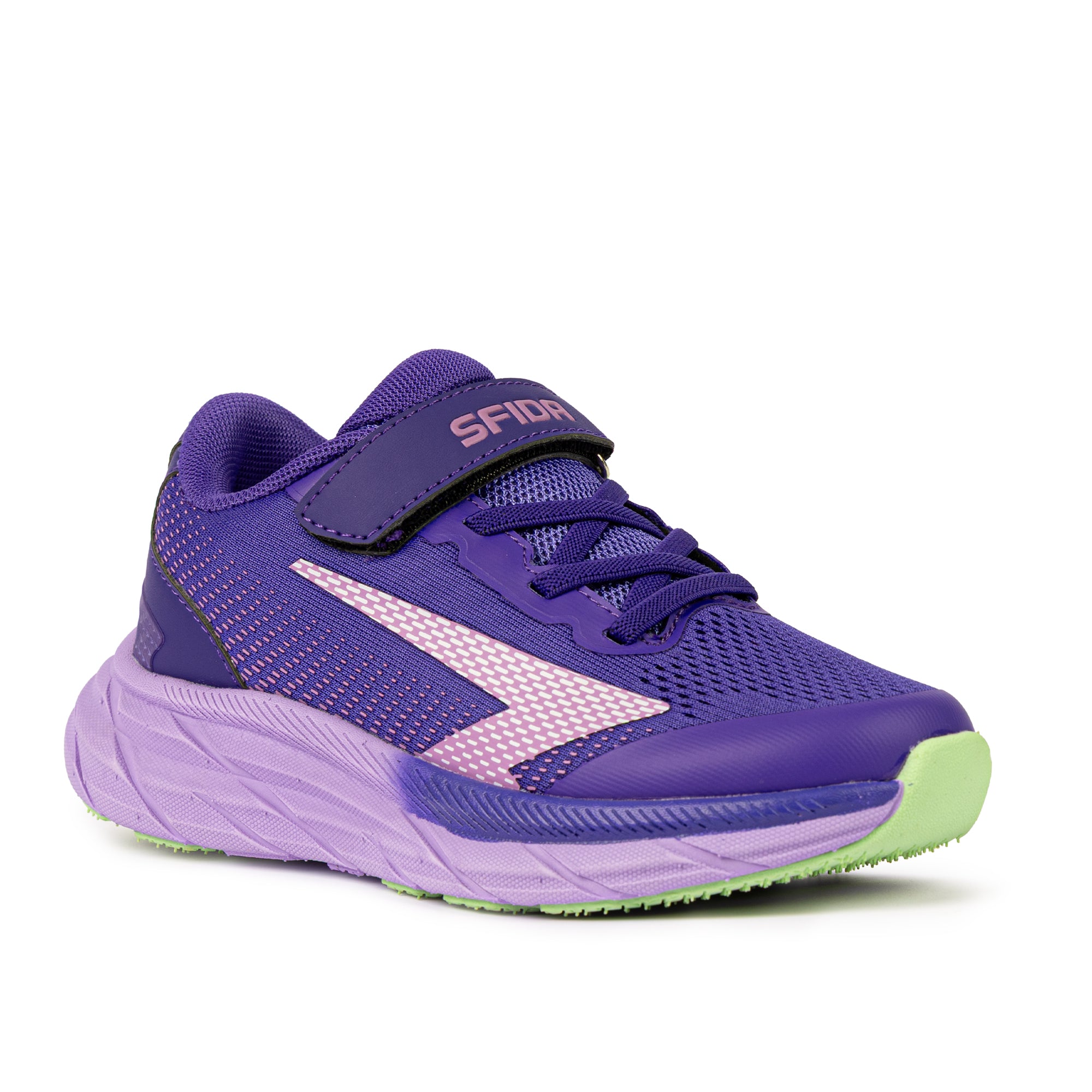 Tempo Girls Runner - Purple V Strap