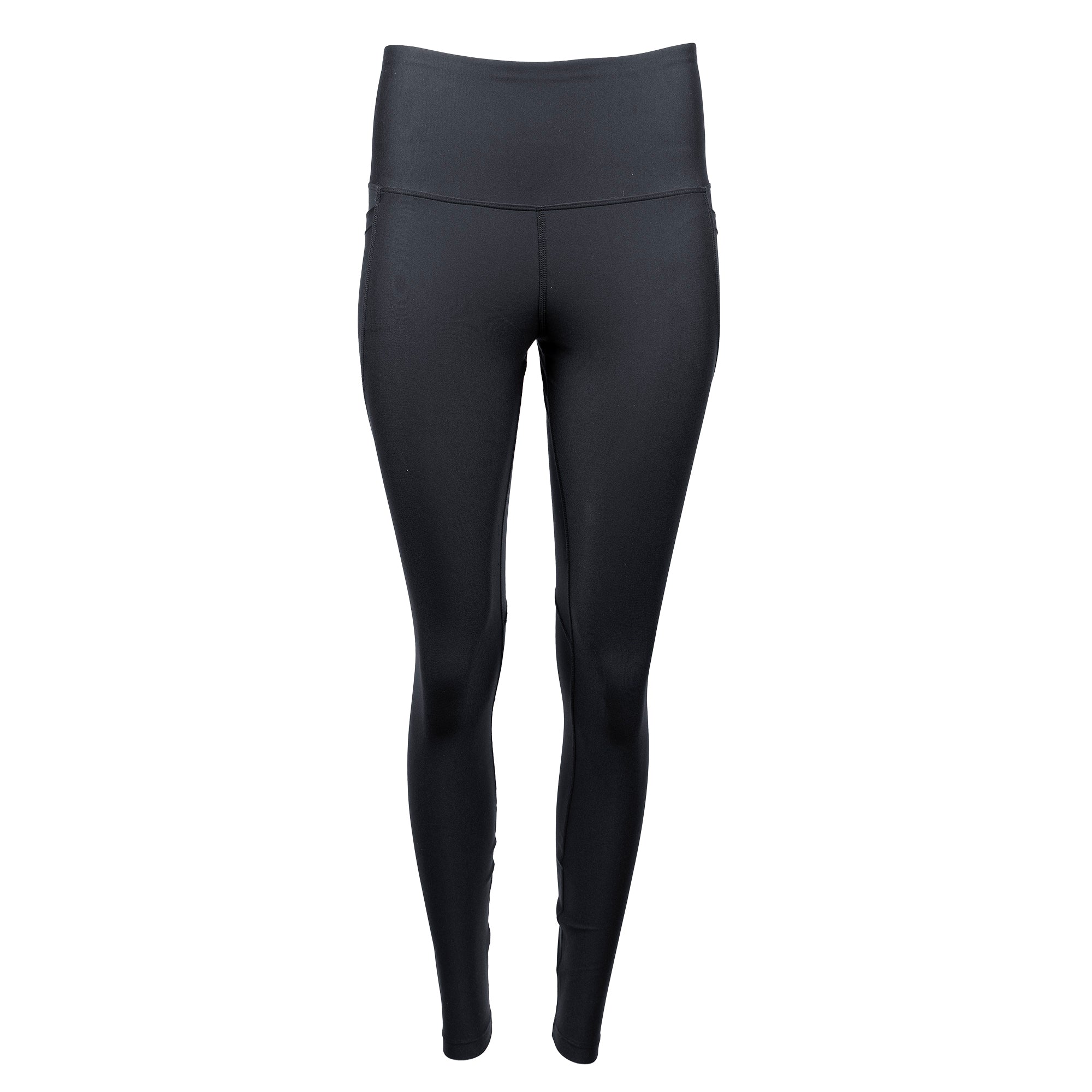 The Go Thermal - Ladies Black Phone Pocket Leggings