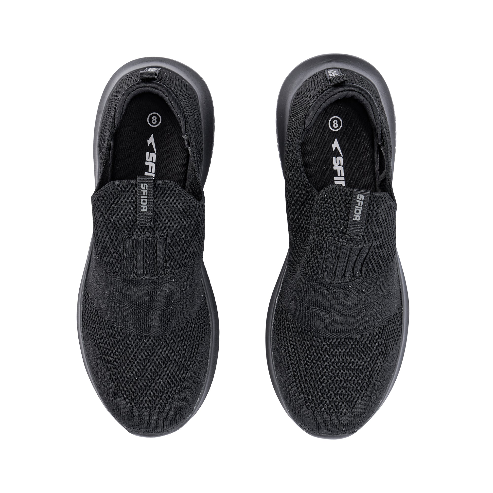 Tranquil Ladies Slip On Walker - Black