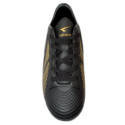 Vector Junior Football Boots - Black/Gold