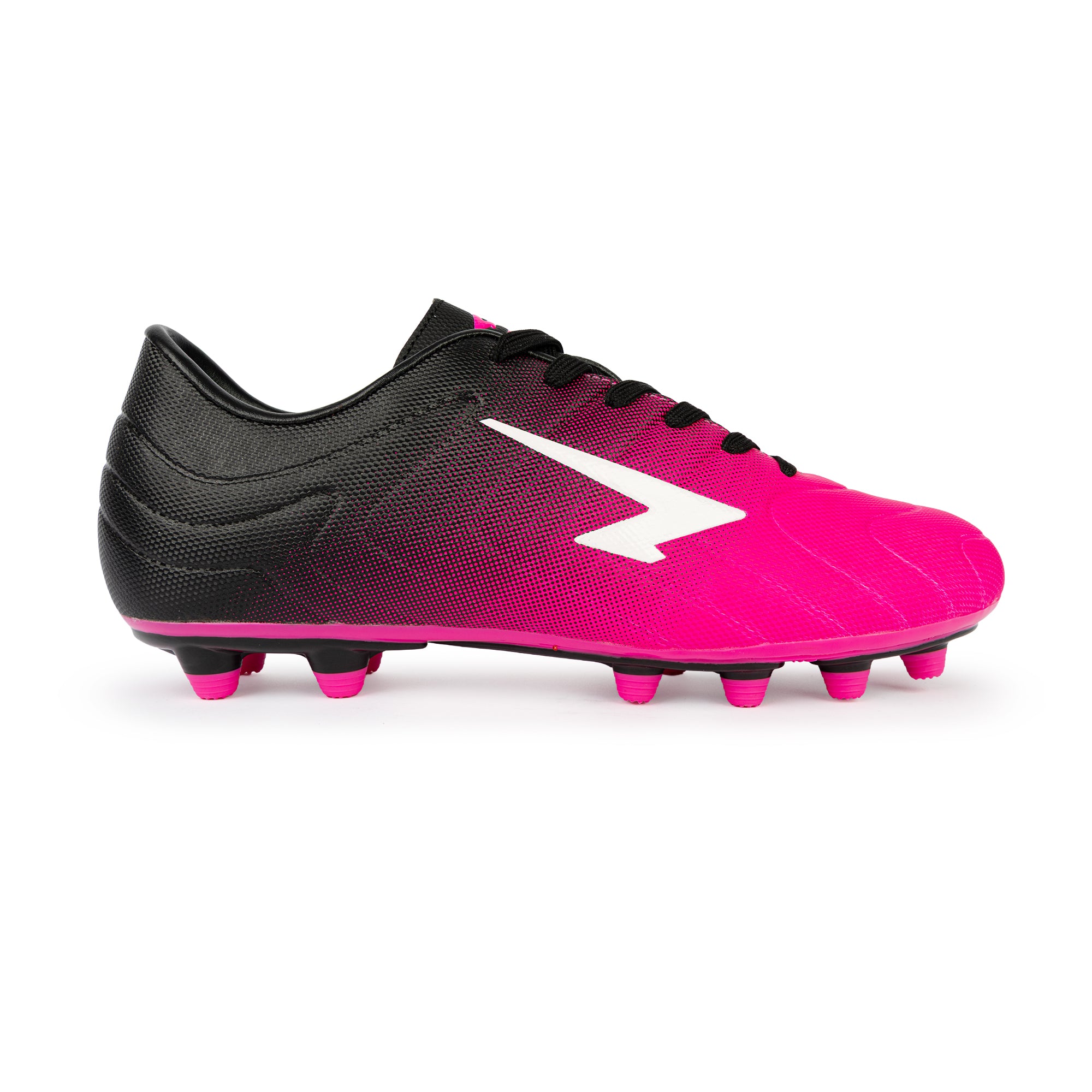 Velocity Junior Football Boots - Fuchsia/Black