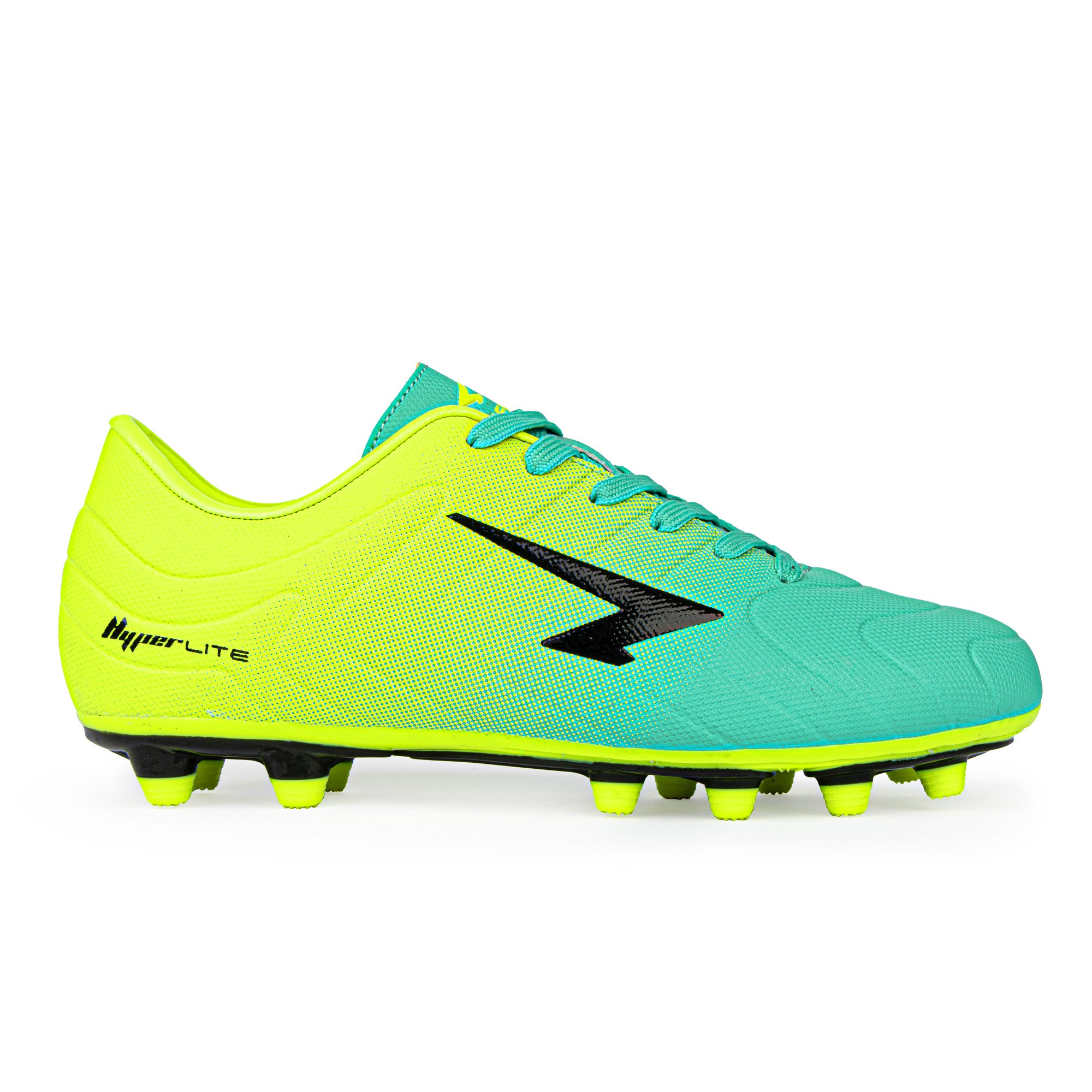Velocity Junior Football Boots - Yellow/Aqua