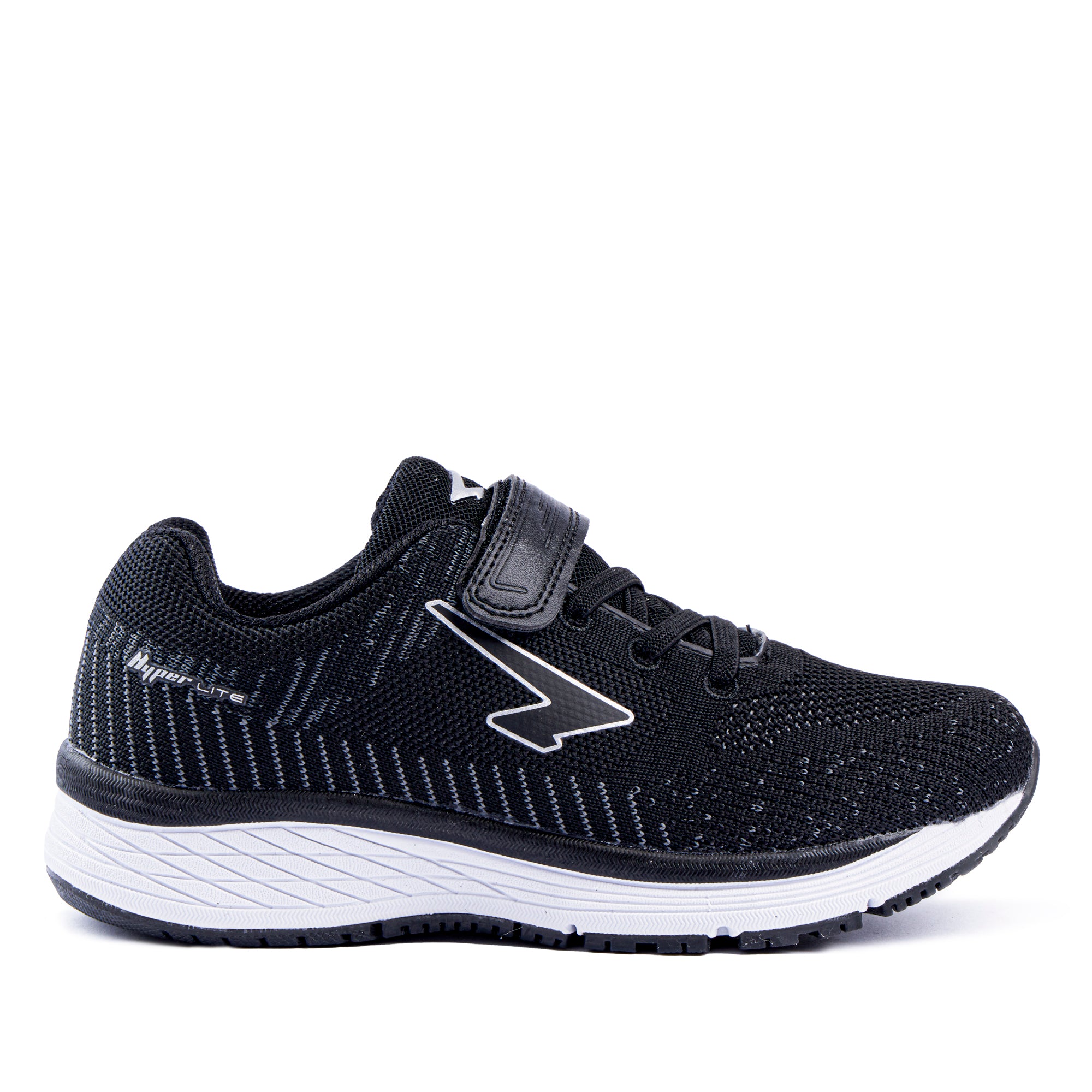 Vertex Boys V-strap Runner Black/Silver