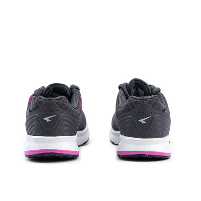 Weave Girls Lace Runners - Charcoal Fuchsia