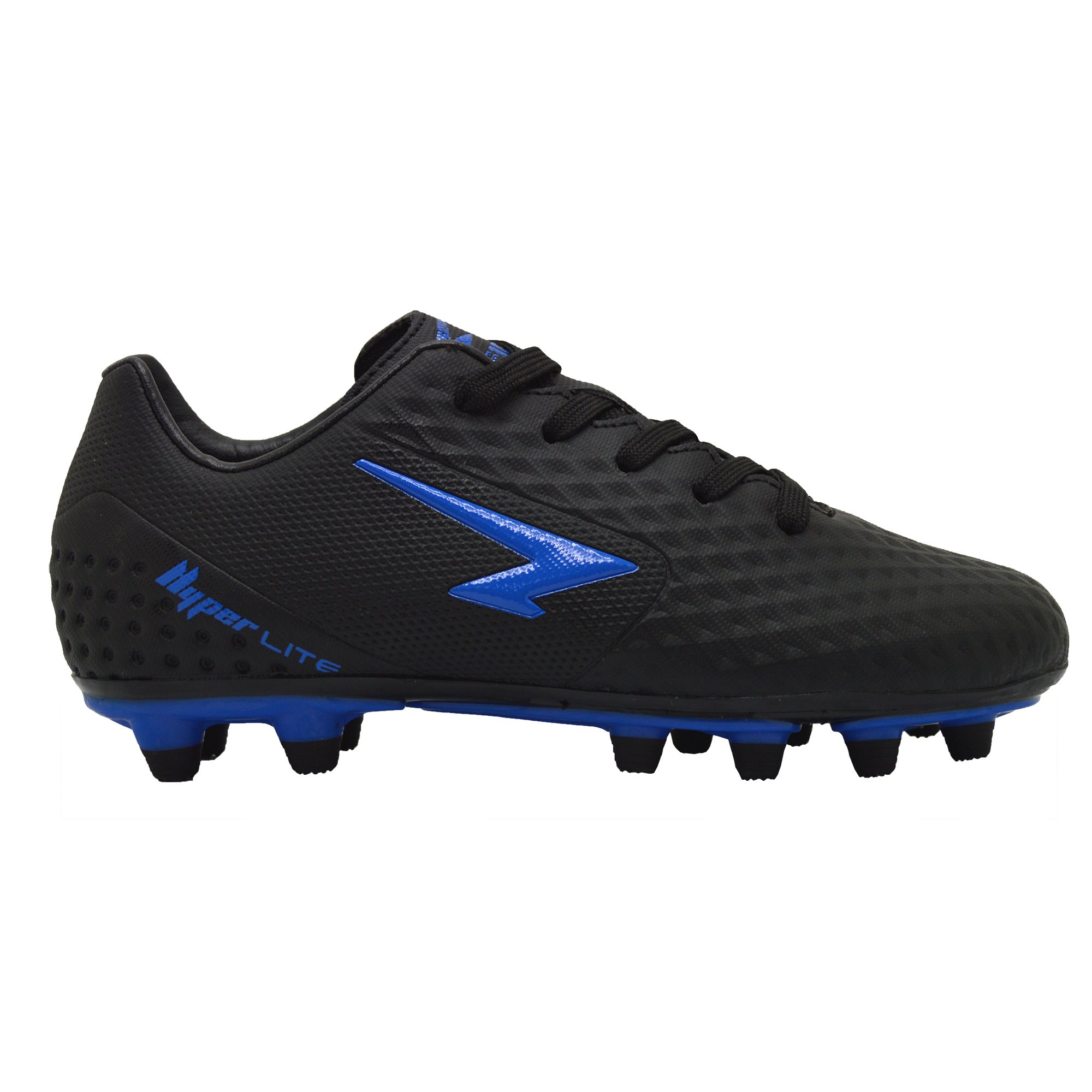 ZONE Senior Football Boots - Black/ROYAL