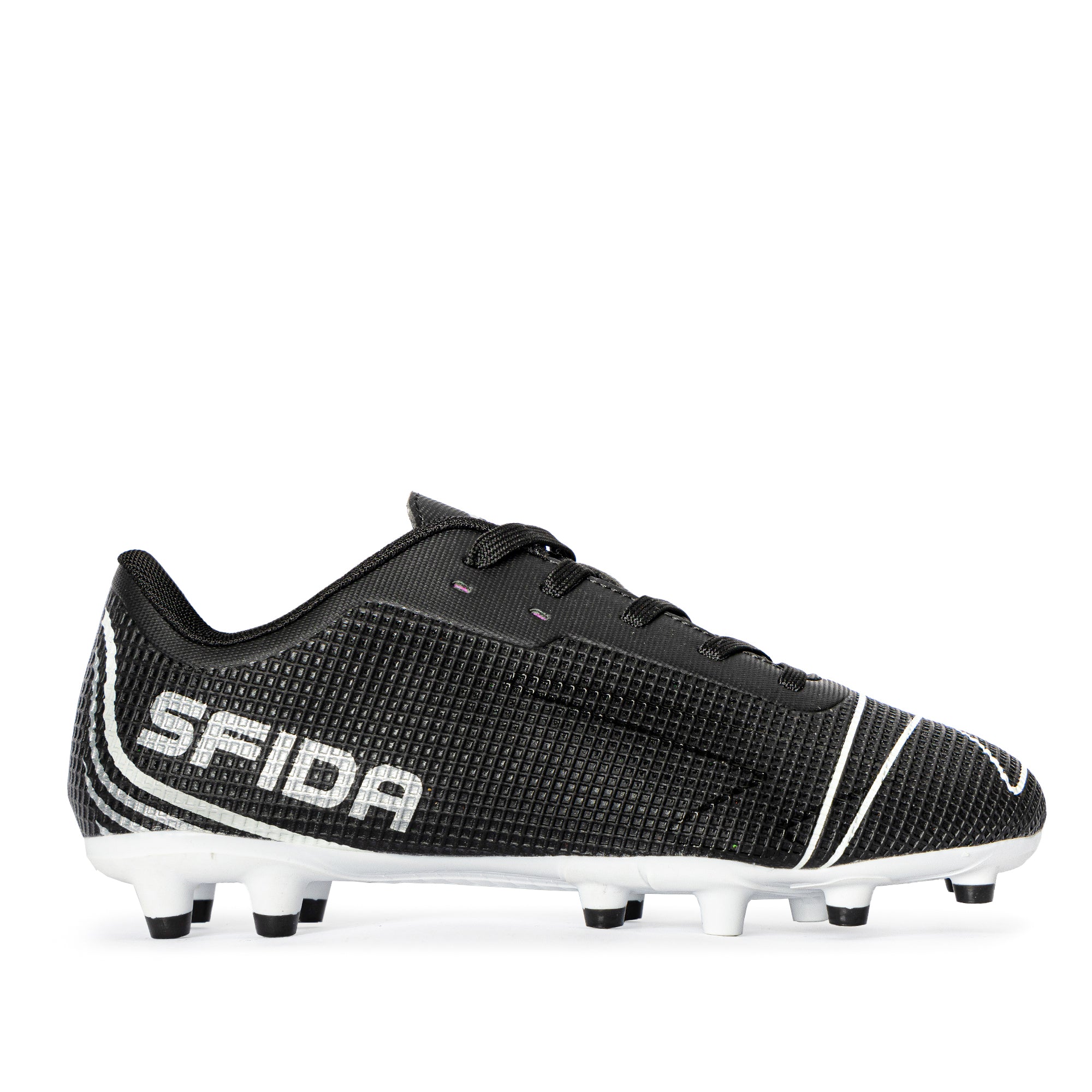 Conquer Kid's Football Boots - Black