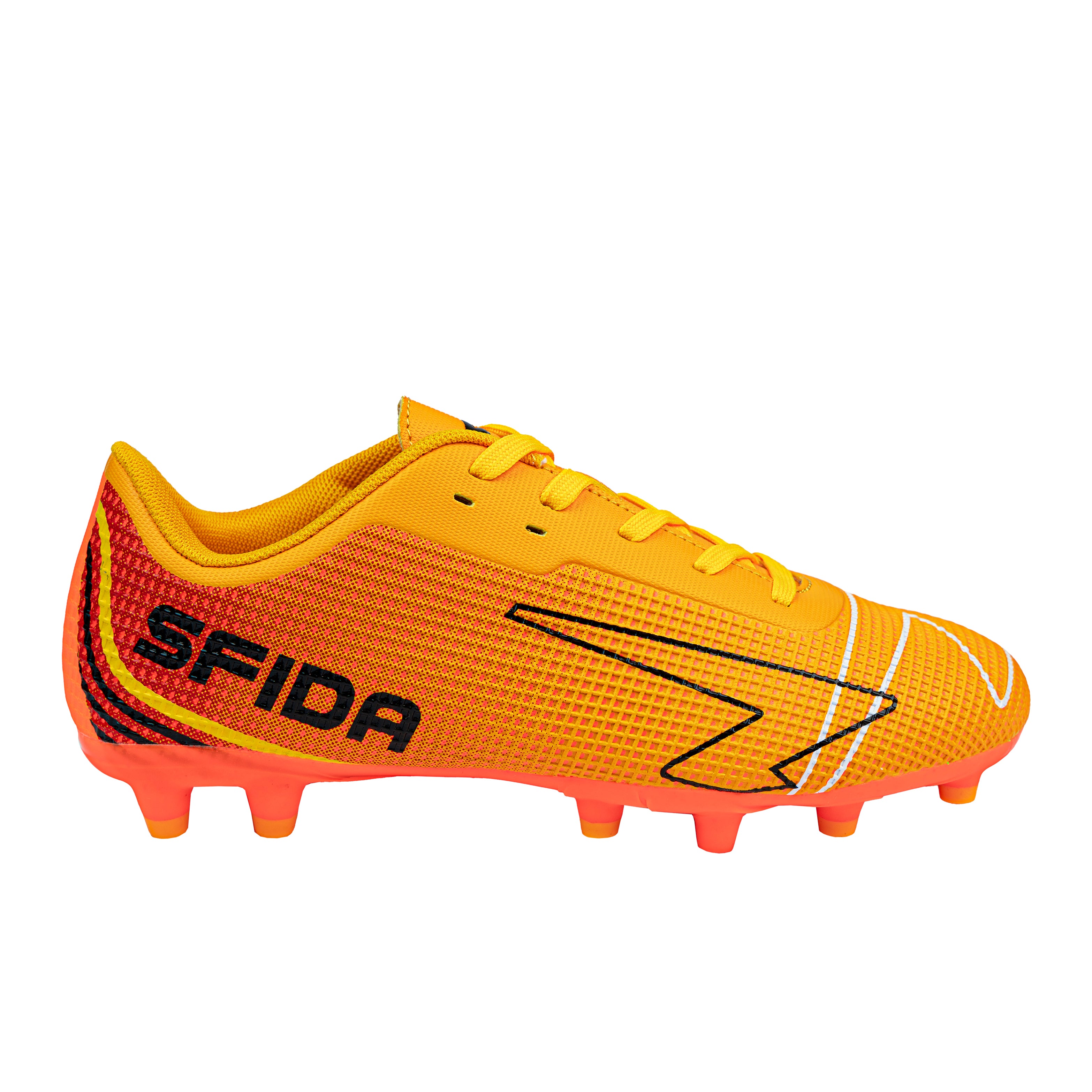 Conquer Kid's Football Boots - Orange