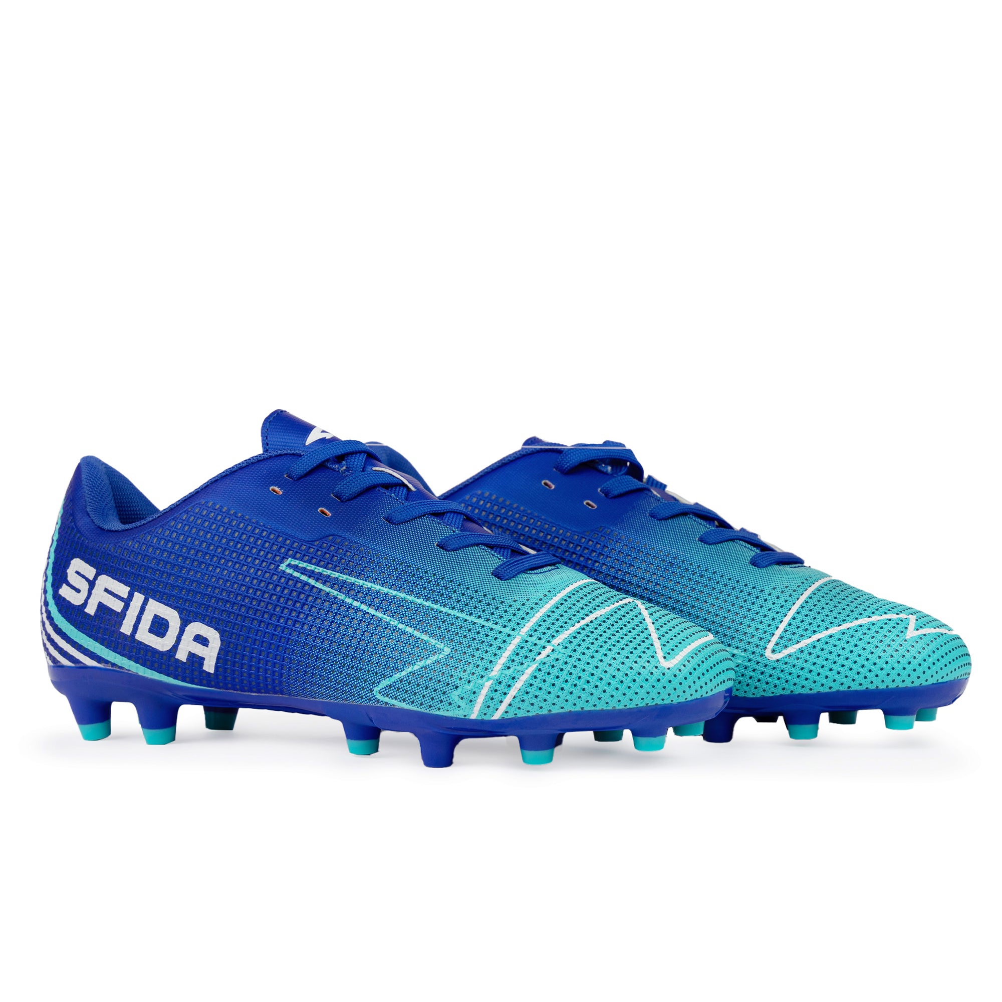 Conquer Kid's Football Boots - Royal