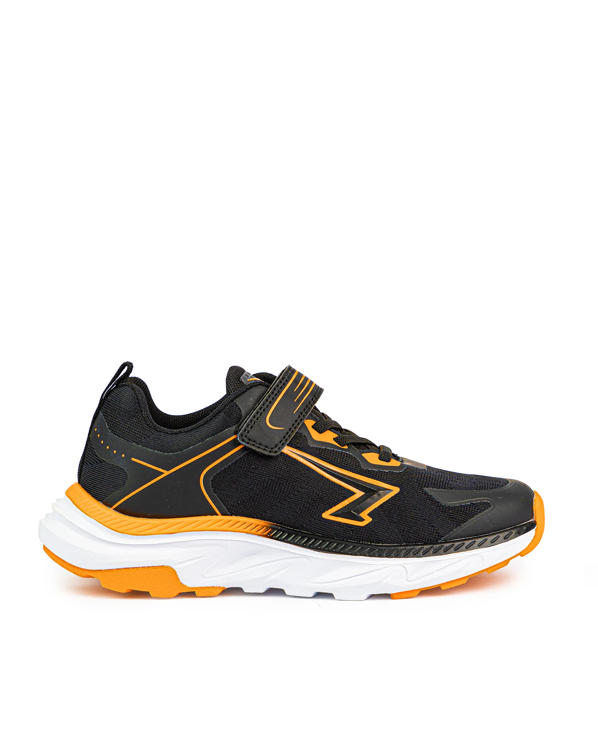 Dash Boys Runner - Black/Orange V Strap