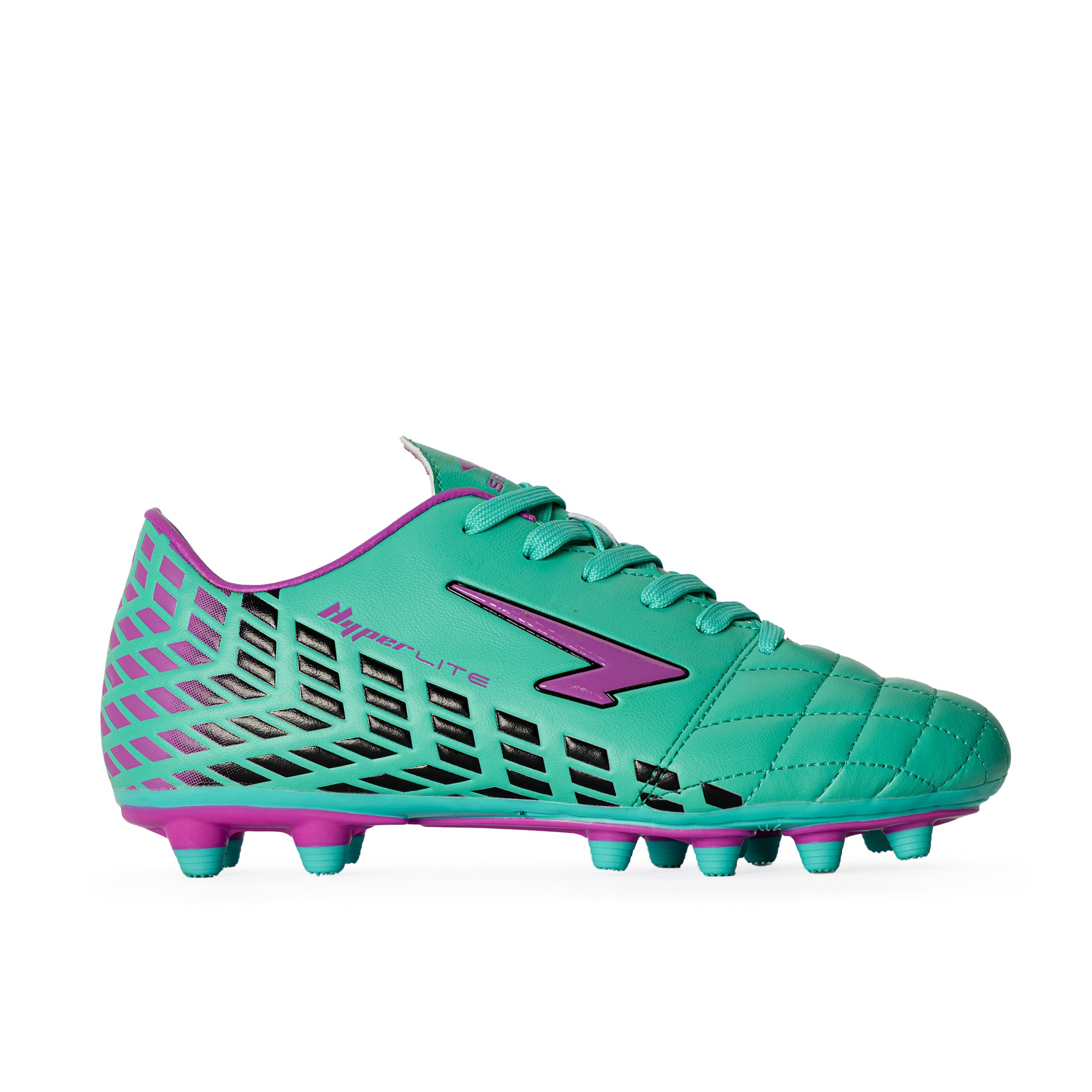 Katana Kid's Football Boots - Aqua/Purple