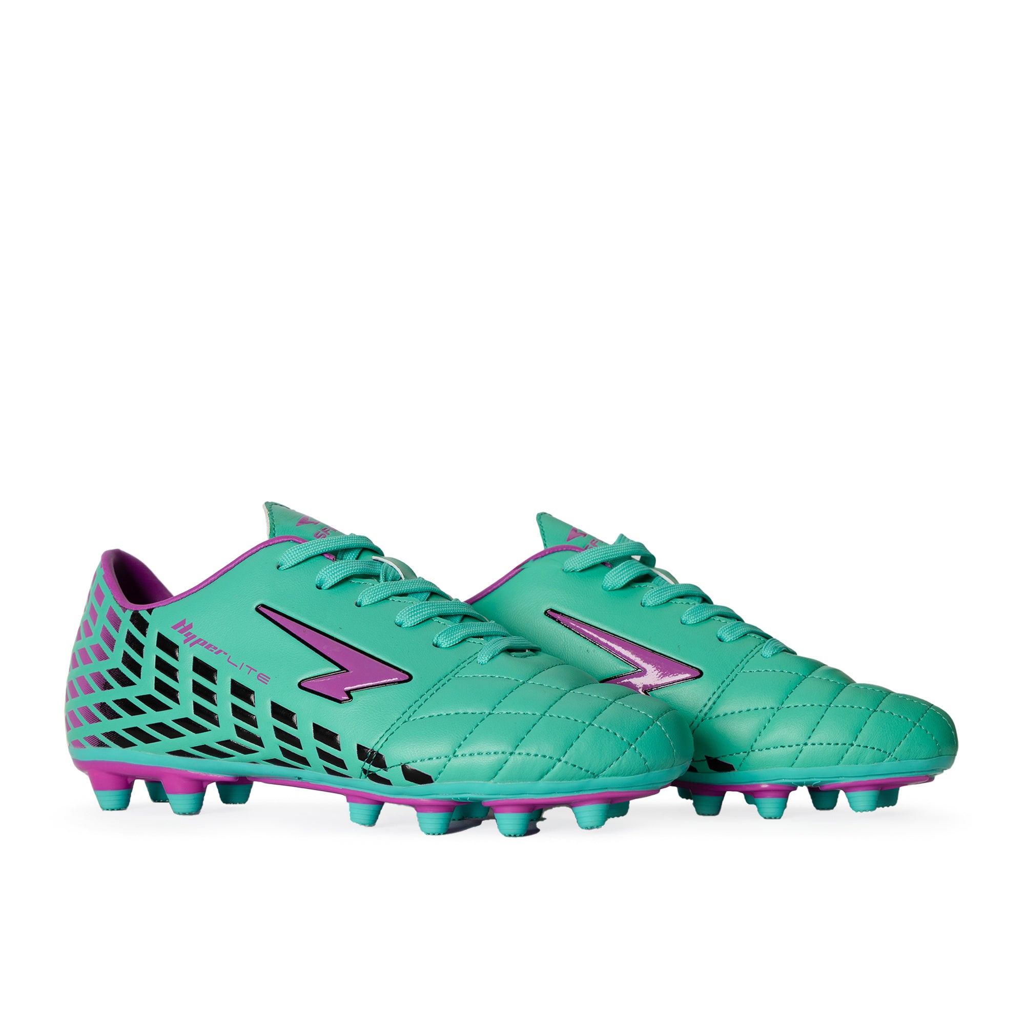 Katana Kid's Football Boots - Aqua/Purple