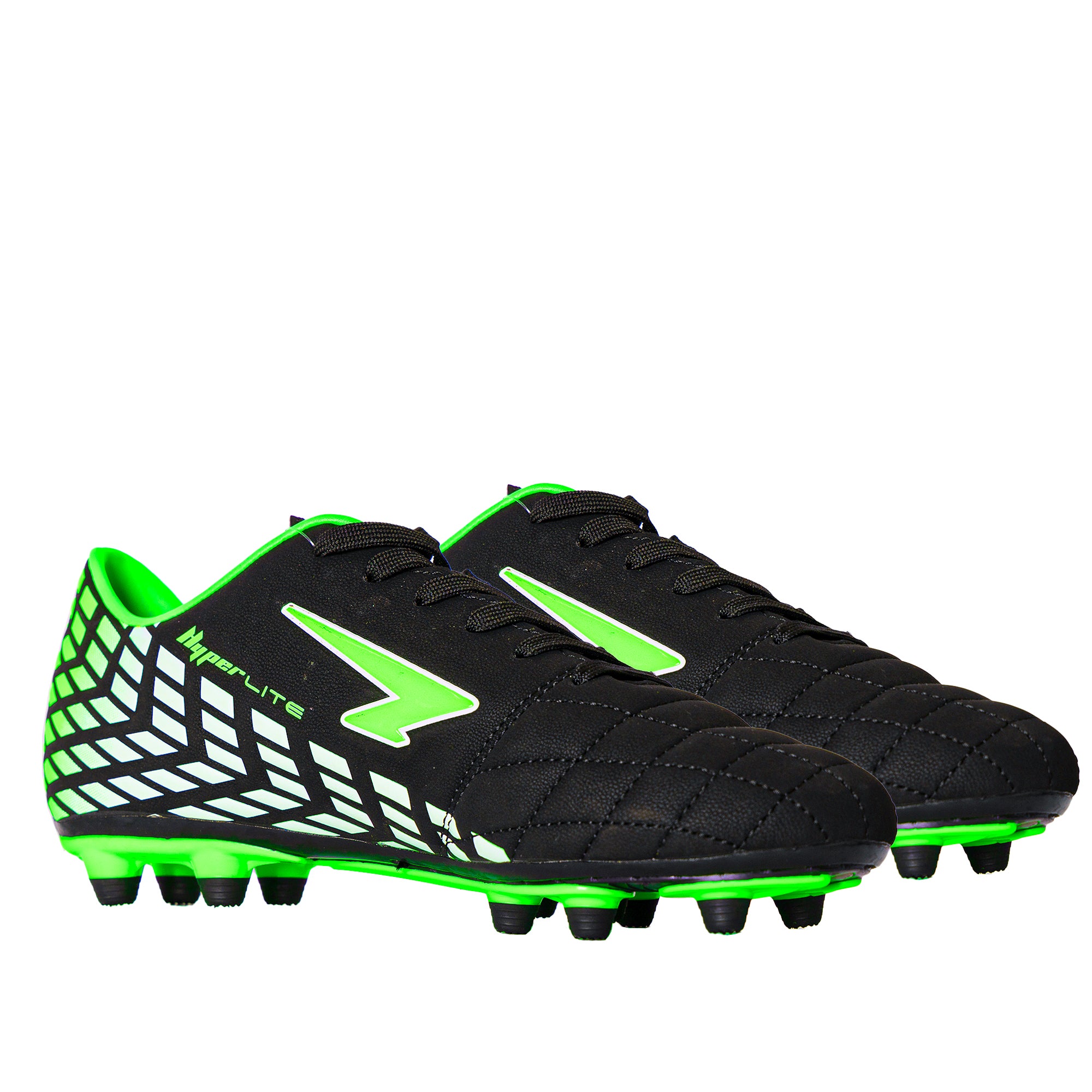 Katana Kid's Football Boots - Black/Green