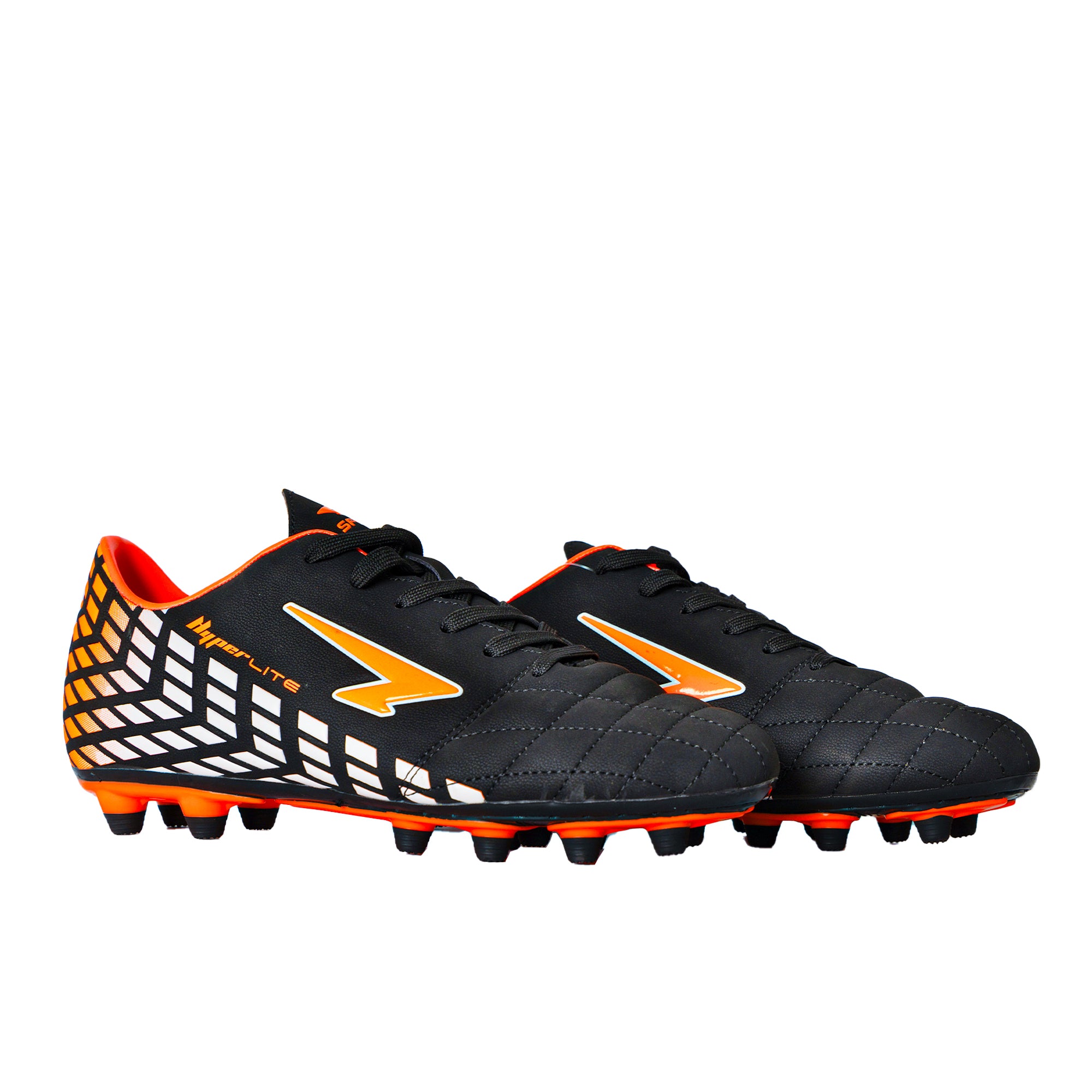 Katana Kid's Football Boots - Black/Orange