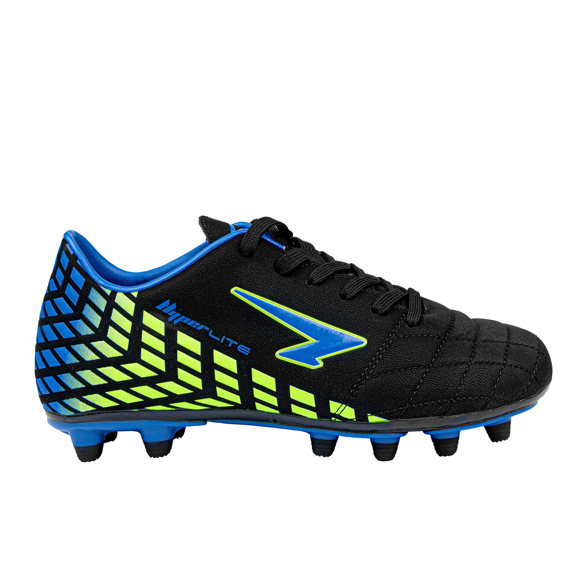 Katana Adult's Football Boots - Black/Royal/Lime