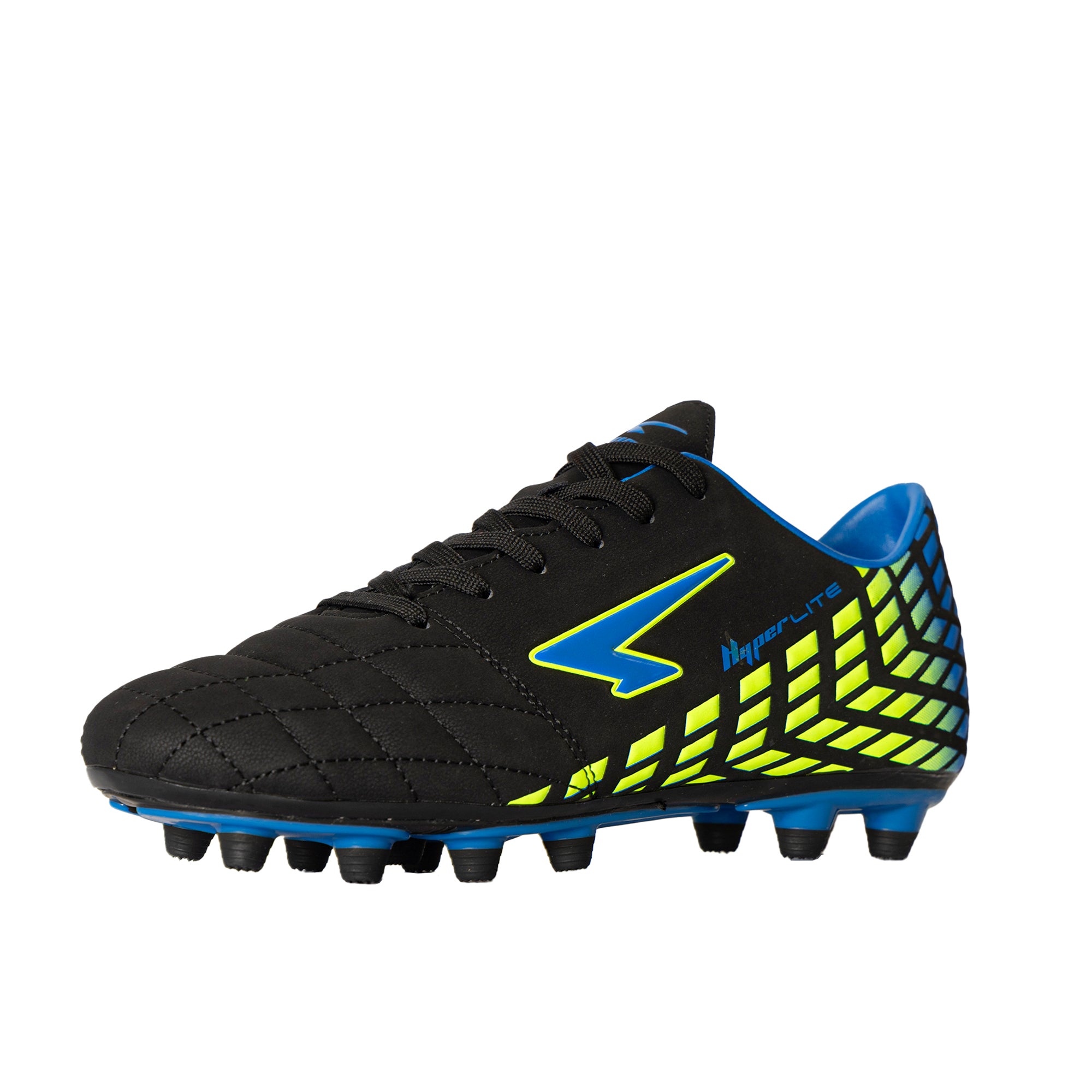 Katana Adult's Football Boots - Black/Royal/Lime