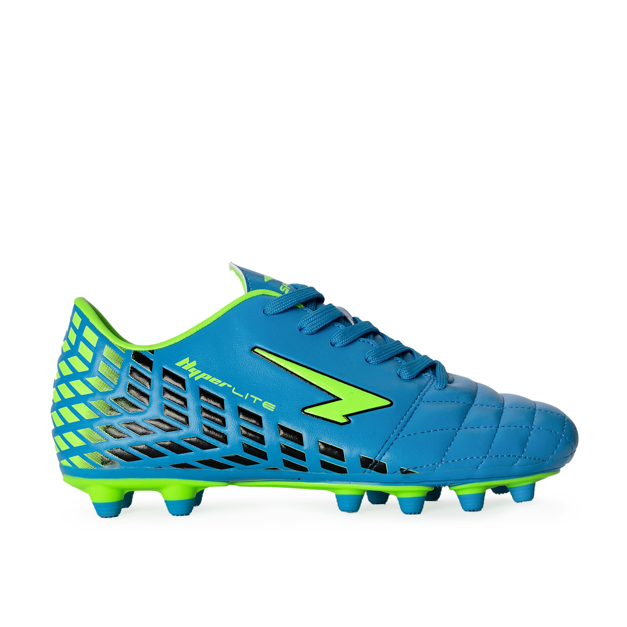 Katana Kid's Football Boots - Blue/Lime