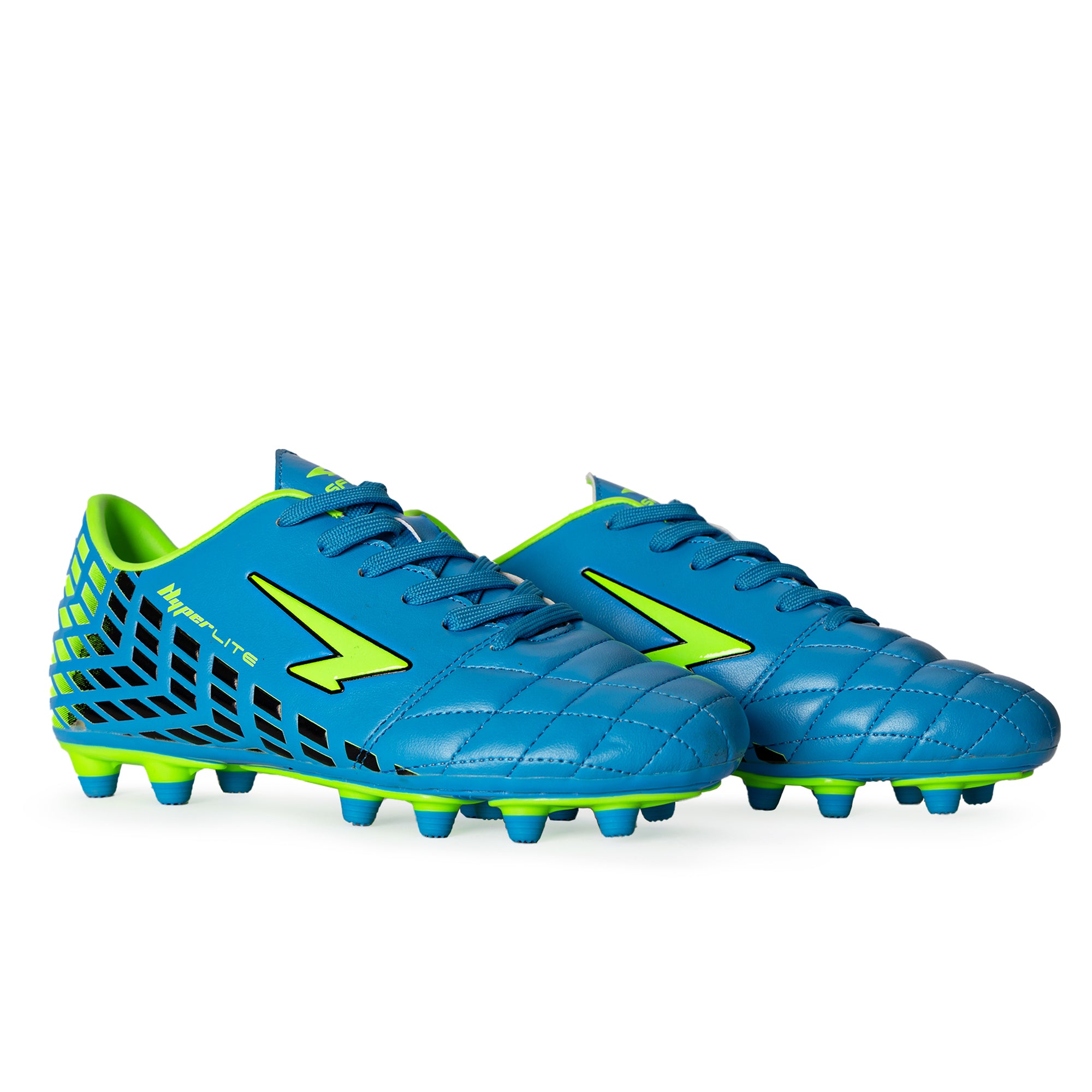 Katana Kid's Football Boots - Blue/Lime