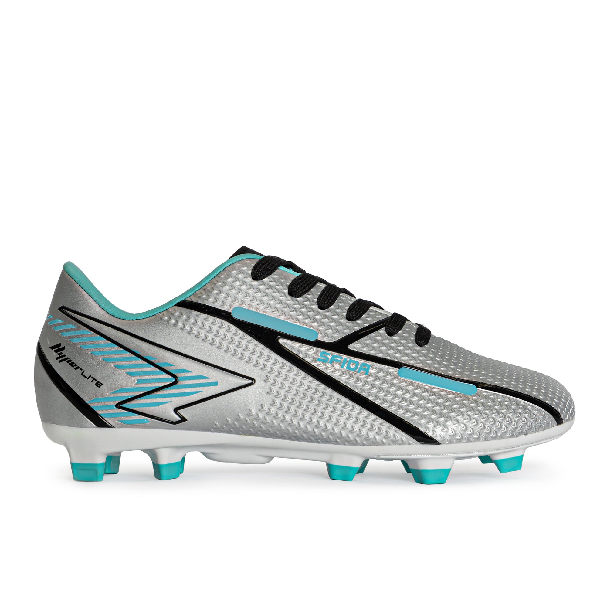 Strike Kid's Football Boots -Silver/Blue