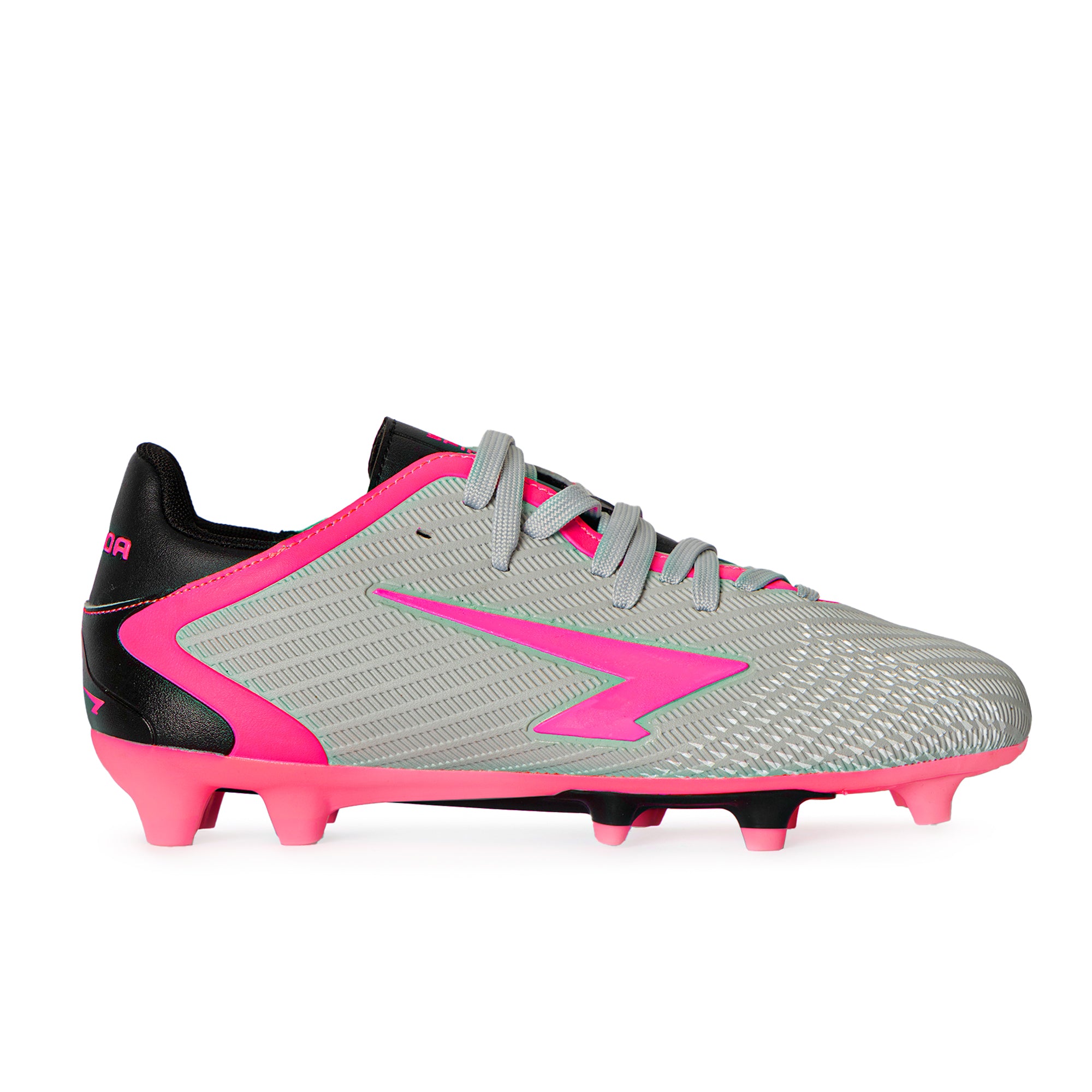 Viper Kid's Football Boots - Grey/Pink