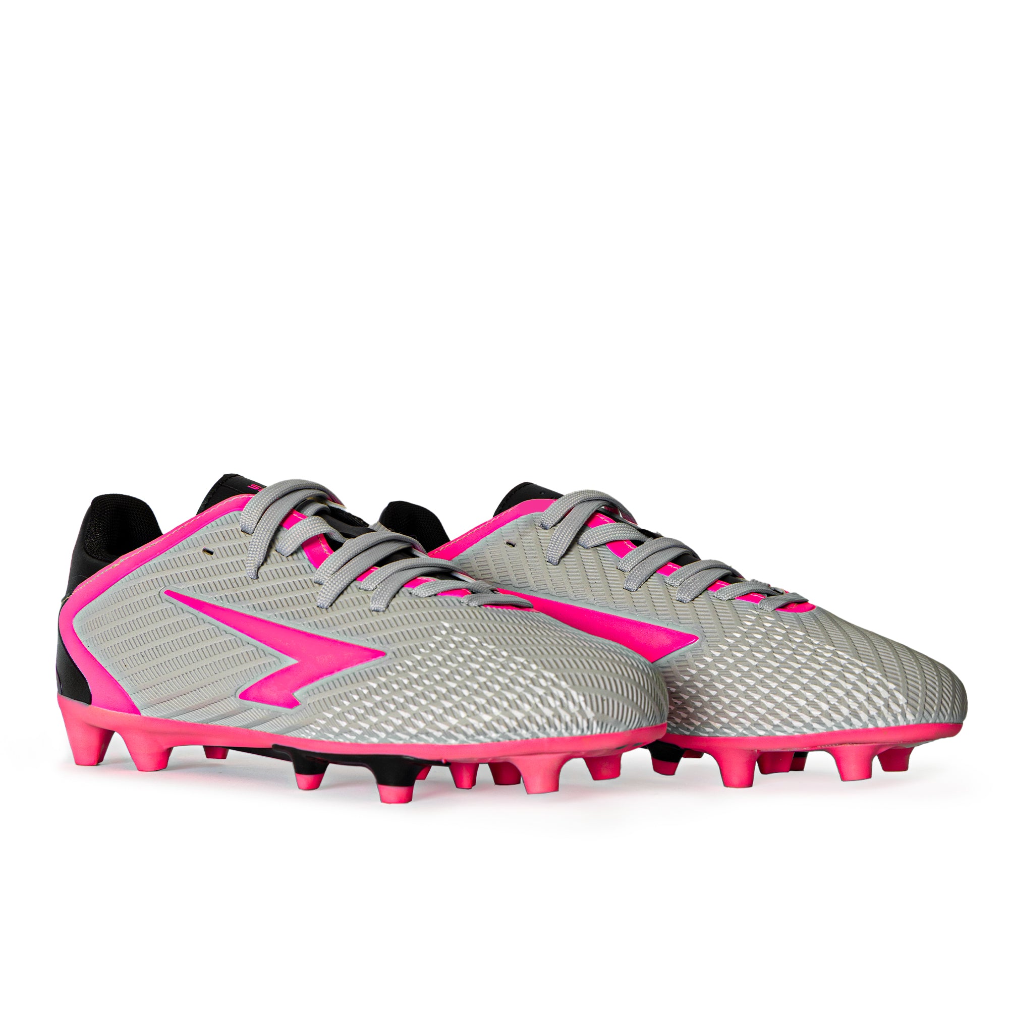 Viper Kid's Football Boots - Grey/Pink