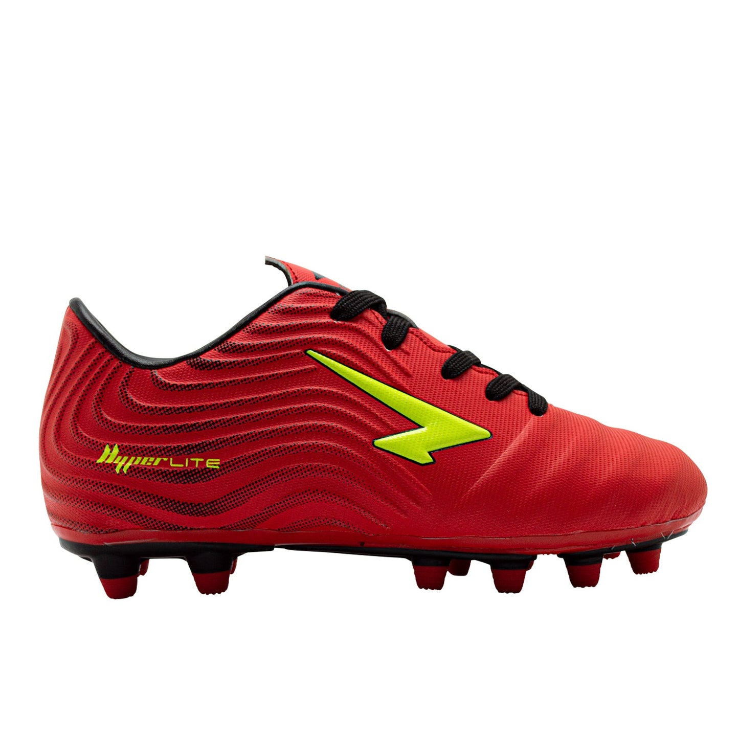 Swell Junior Football Boots - Red/Black/Yellow