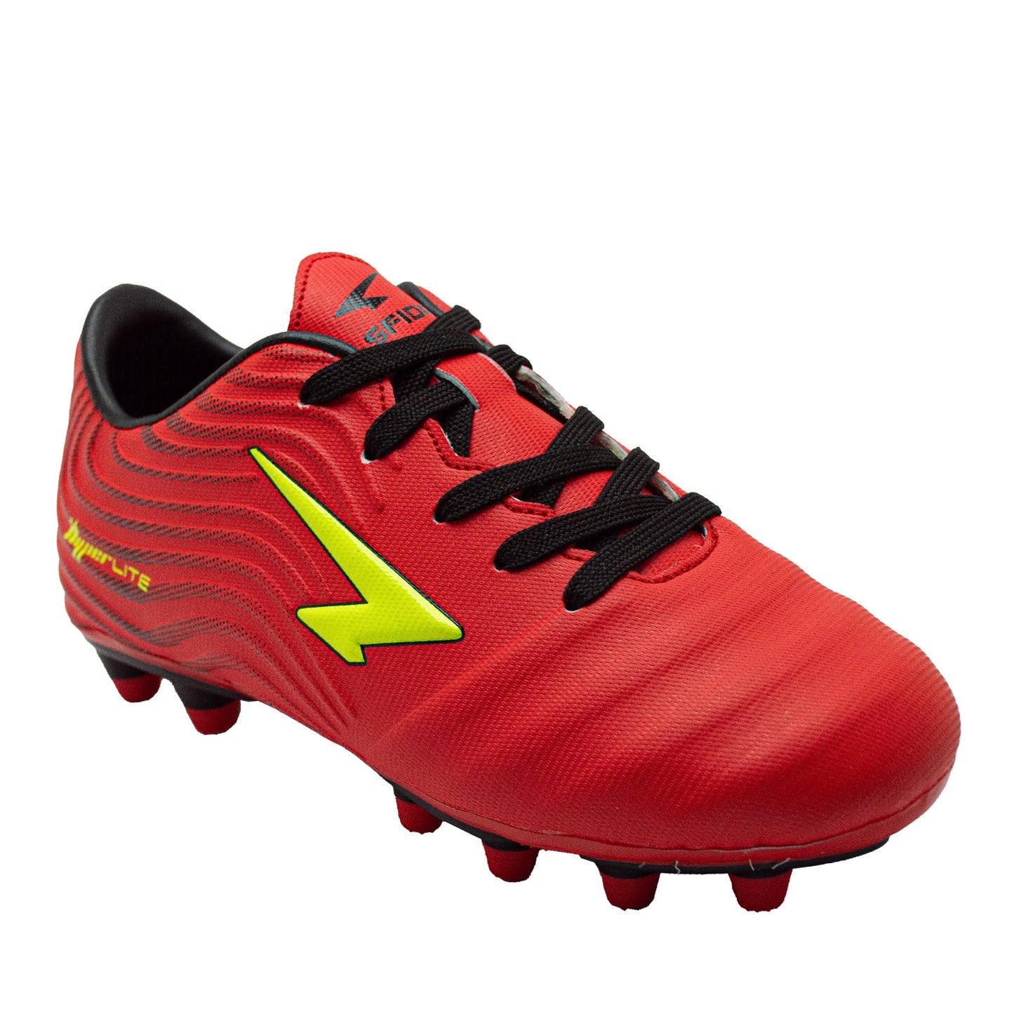 Swell Junior Football Boots - Red/Black/Yellow