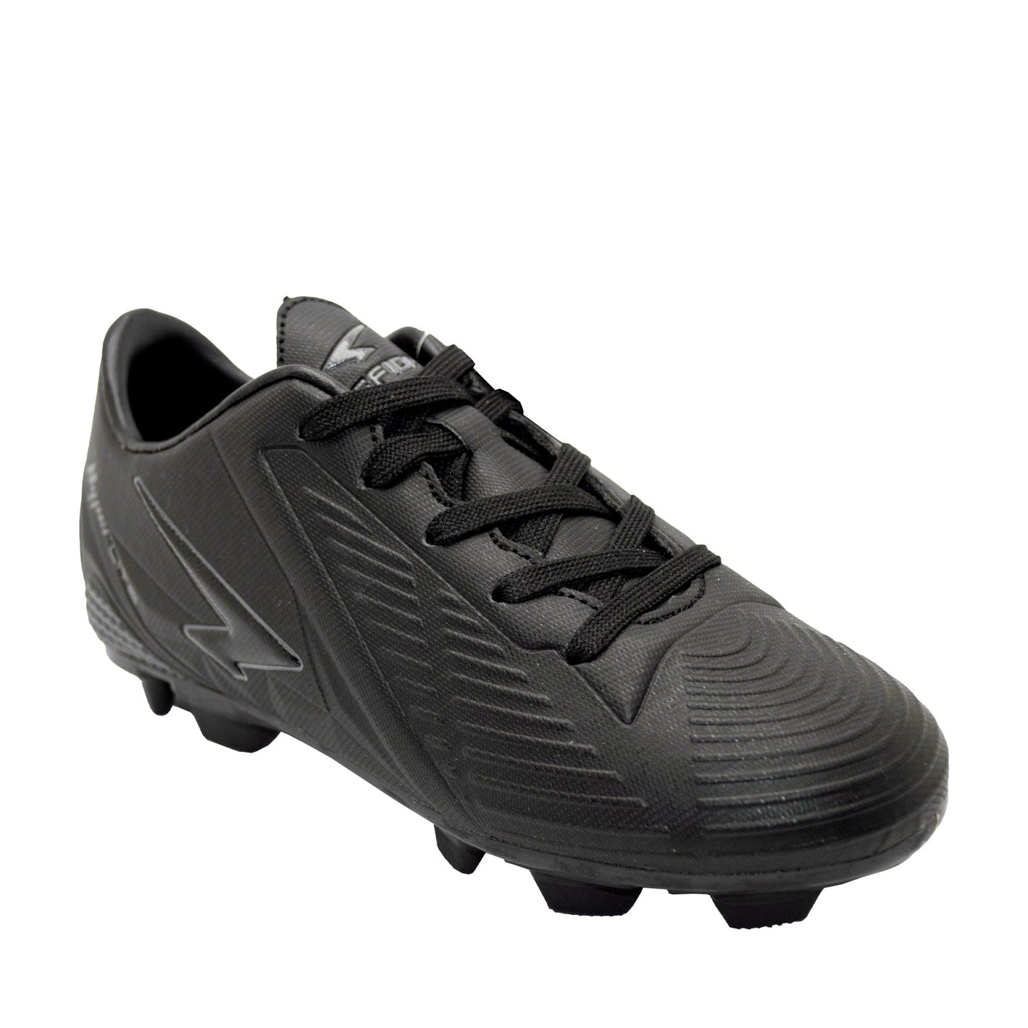 Vector Junior Football Boots - Black/Black