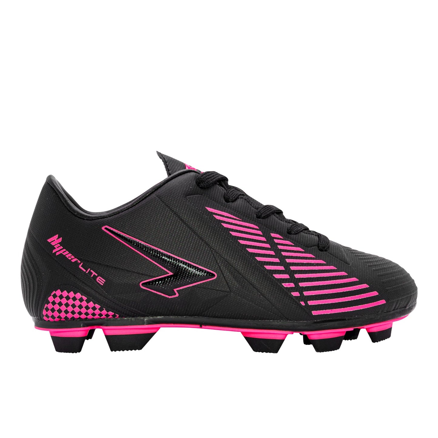 Vector Junior Football Boots - Black/Pink